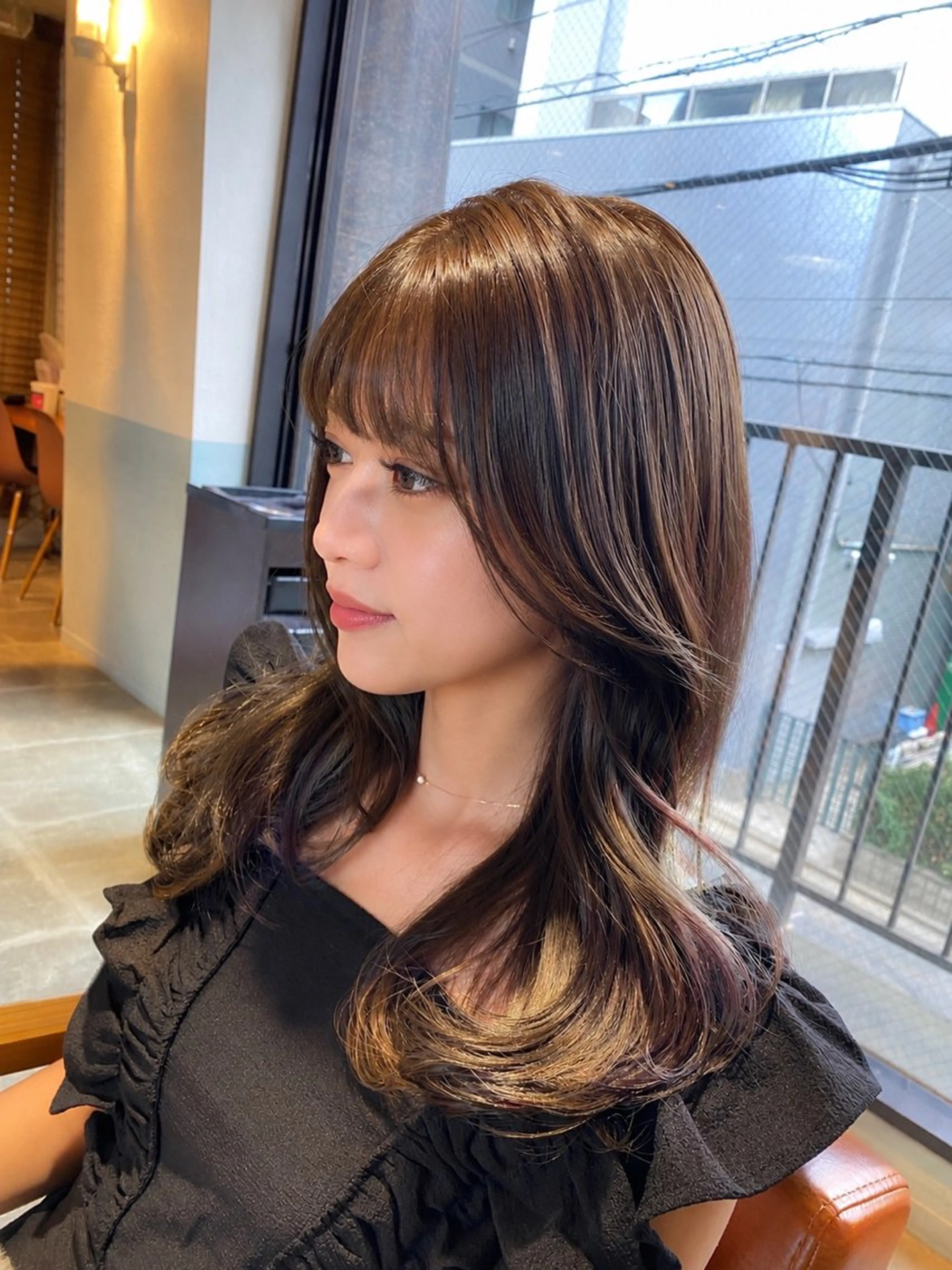 14.15日限定メニュー❤️‍🔥メンテナンスカット➕可愛いコテ巻き付き♡2000円【韓国風/ワンカール/ウエーブ巻き】の写真