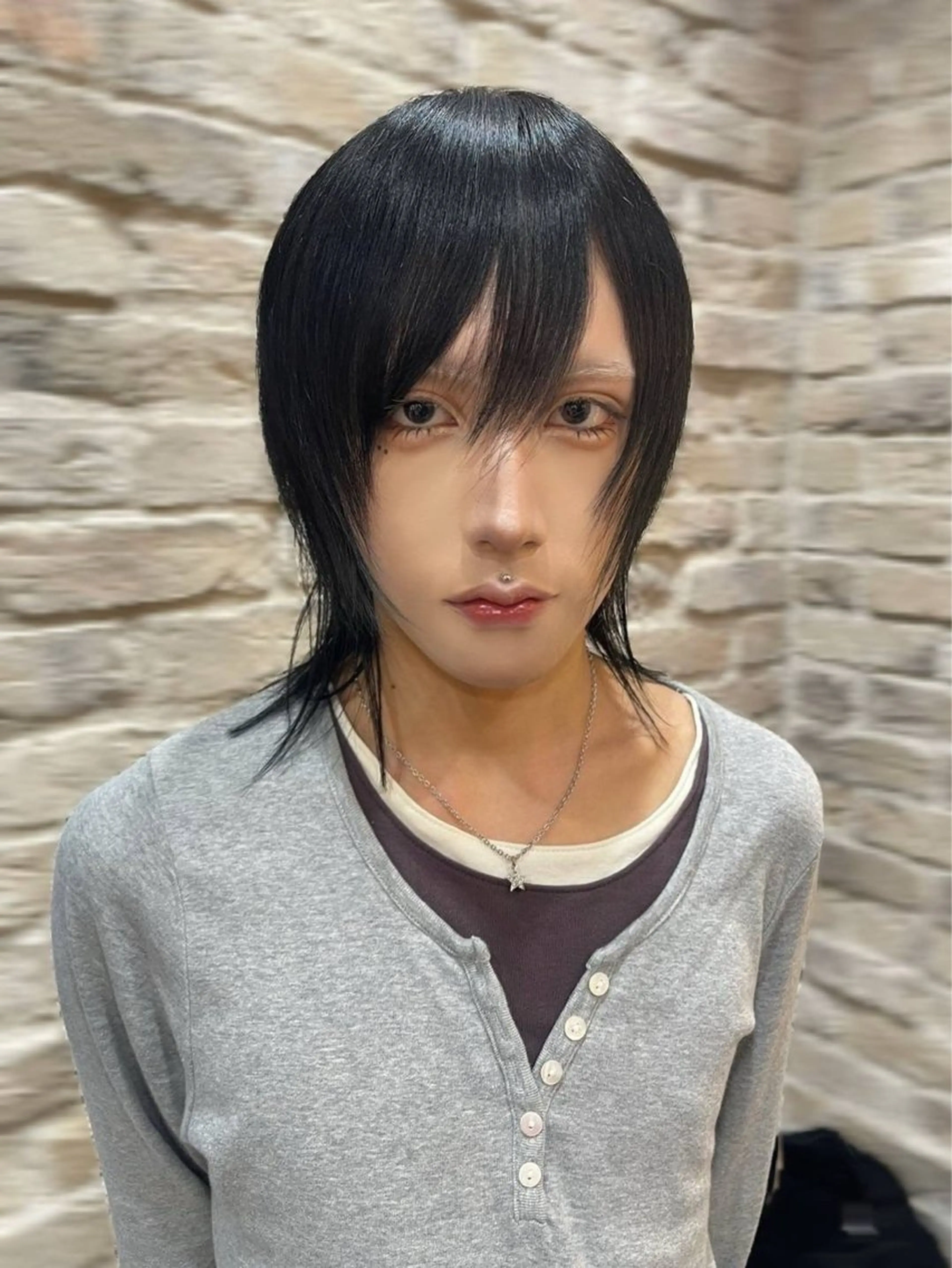 カラー ヘアカラー 長田 怜士のヘアスタイル