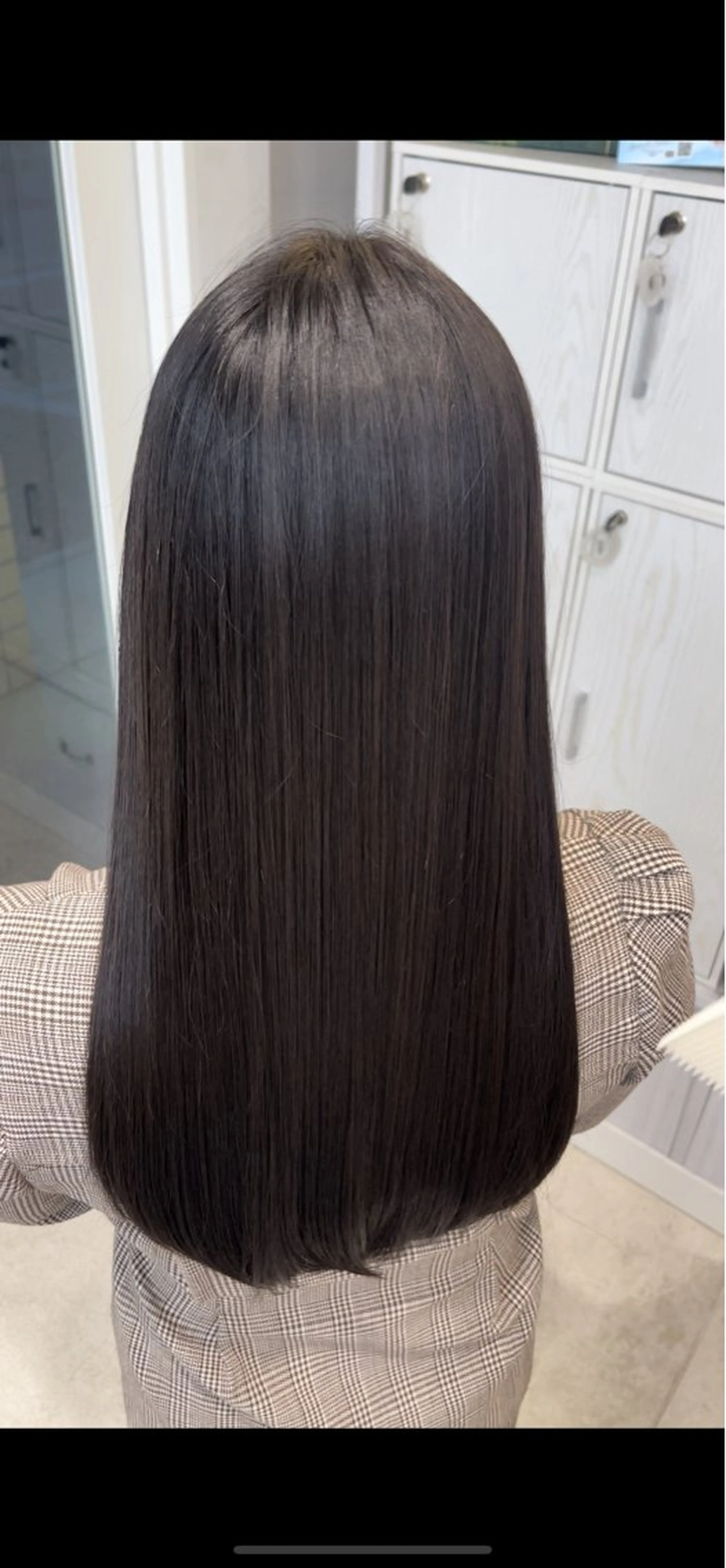 ロング 中顔面短縮 顔まわり新田大翔のヘアスタイル