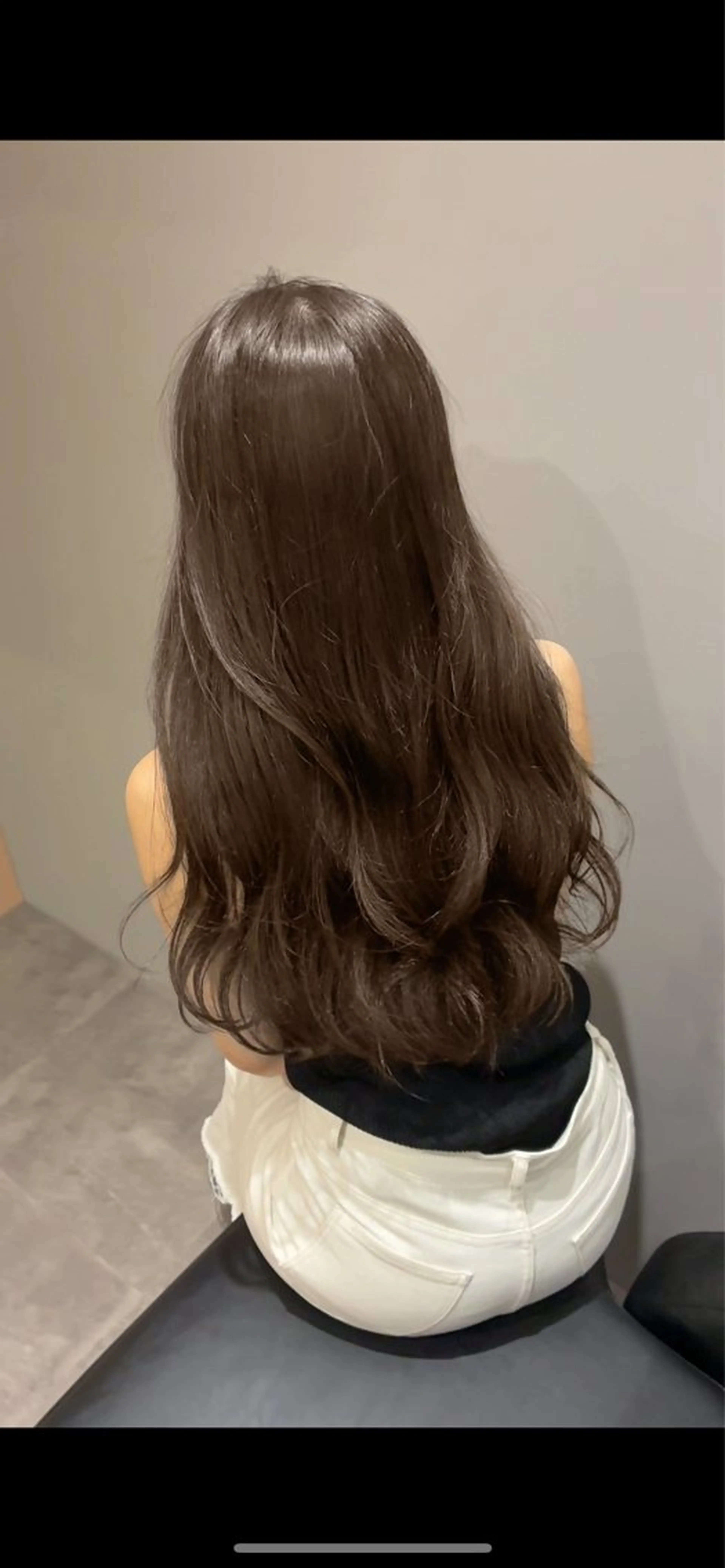 ロング カラー カット ヘアカラー トリートメント 透明感カラー特化/ ベージュ/梅田/英輝のヘアスタイル