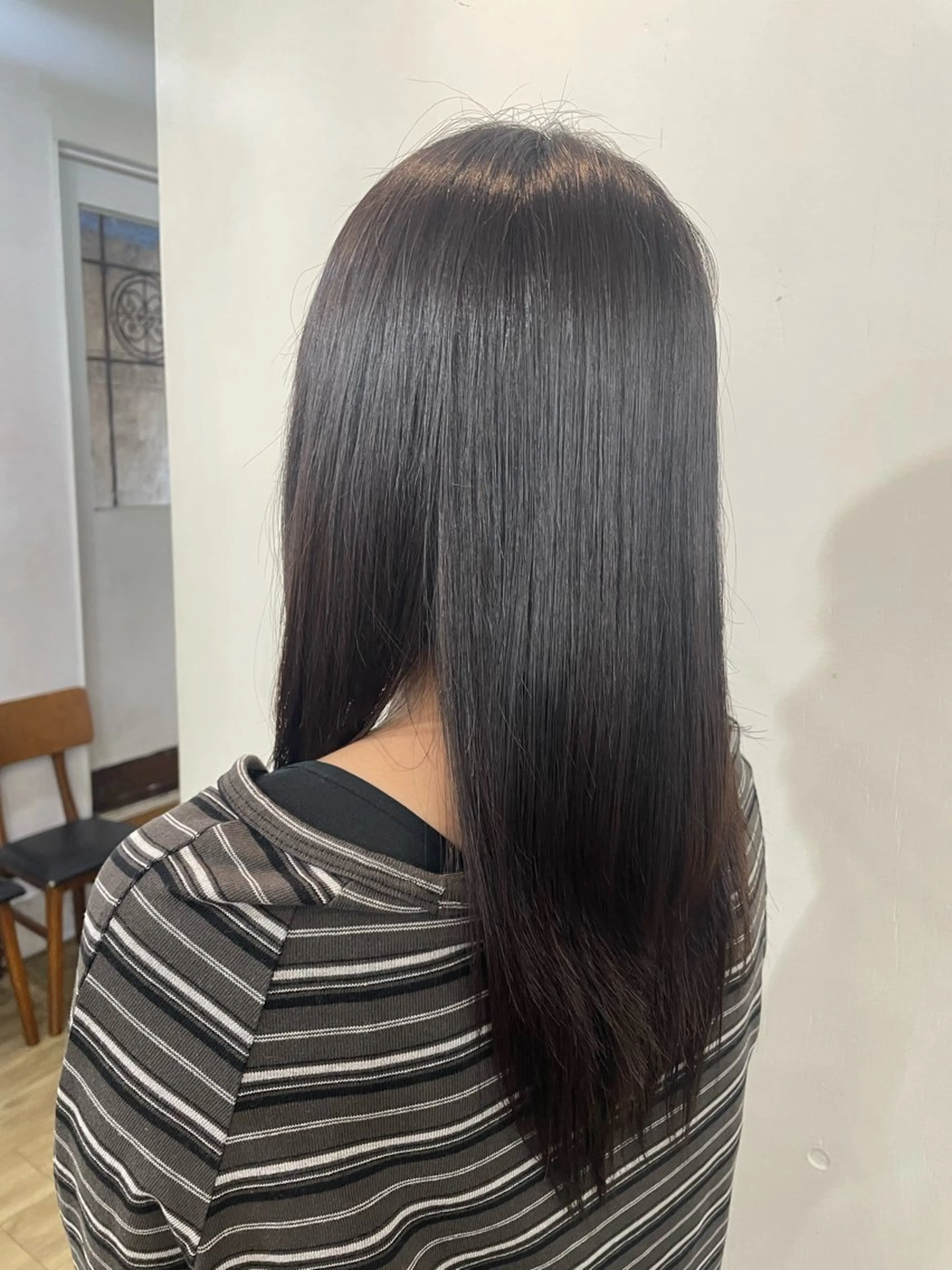 ロング 縮毛矯正 なな🦋/ 原宿のヘアスタイル