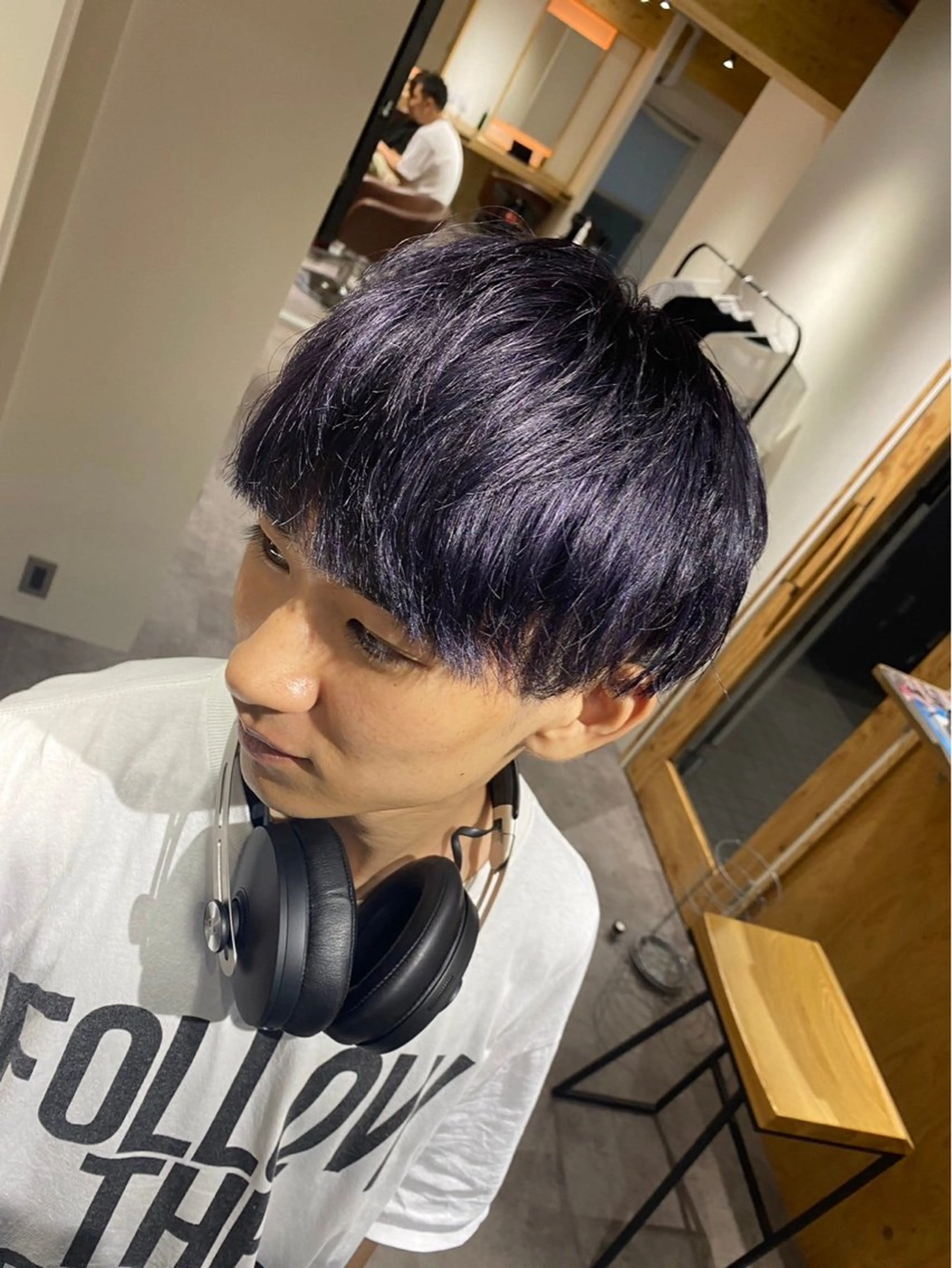 カラー メンズ 雪音/美髪縮毛矯正 /ニュアンスパーマのヘアスタイル
