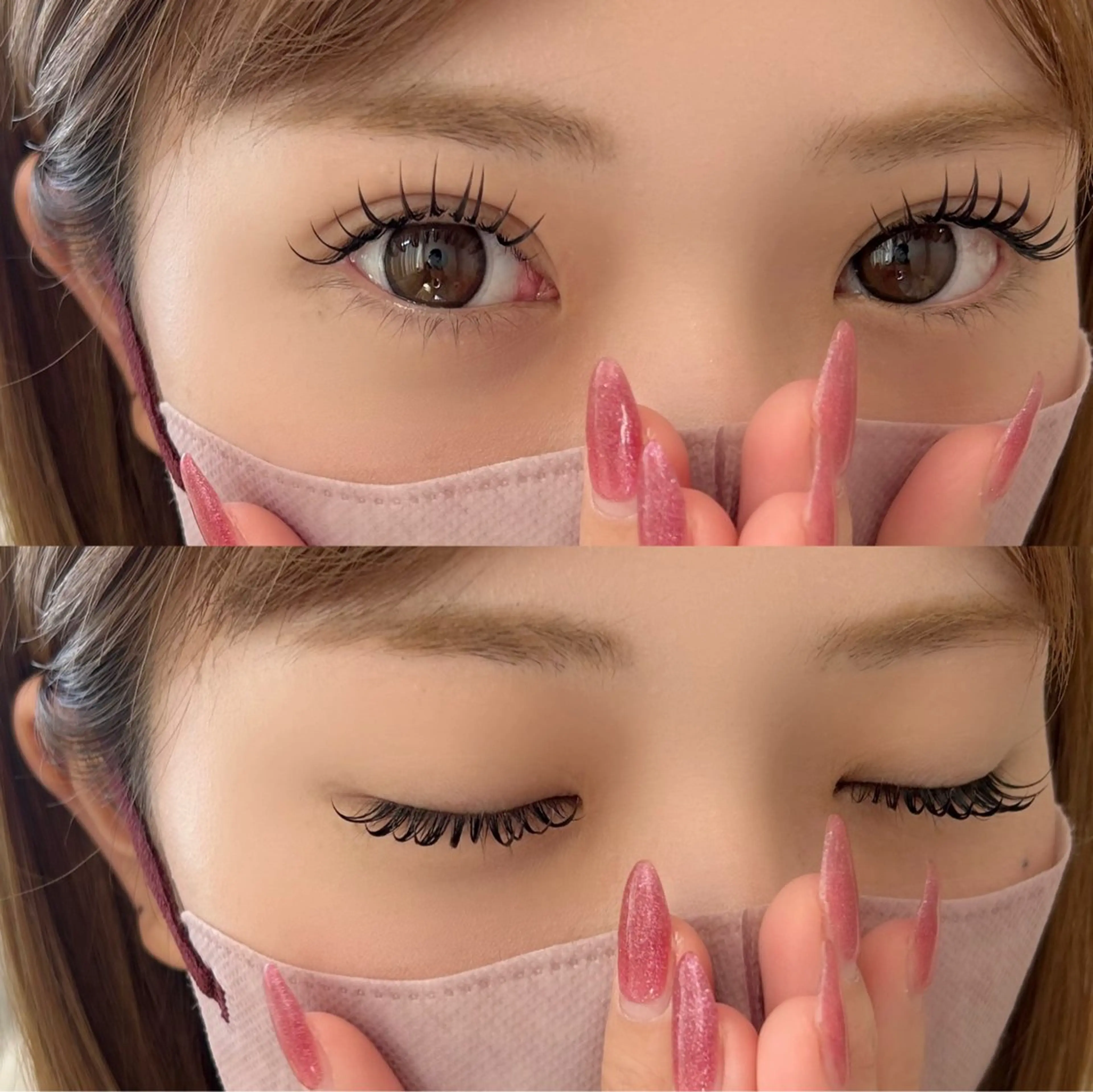 LEDフラットラッシュ100本🎀［オフなし］の写真