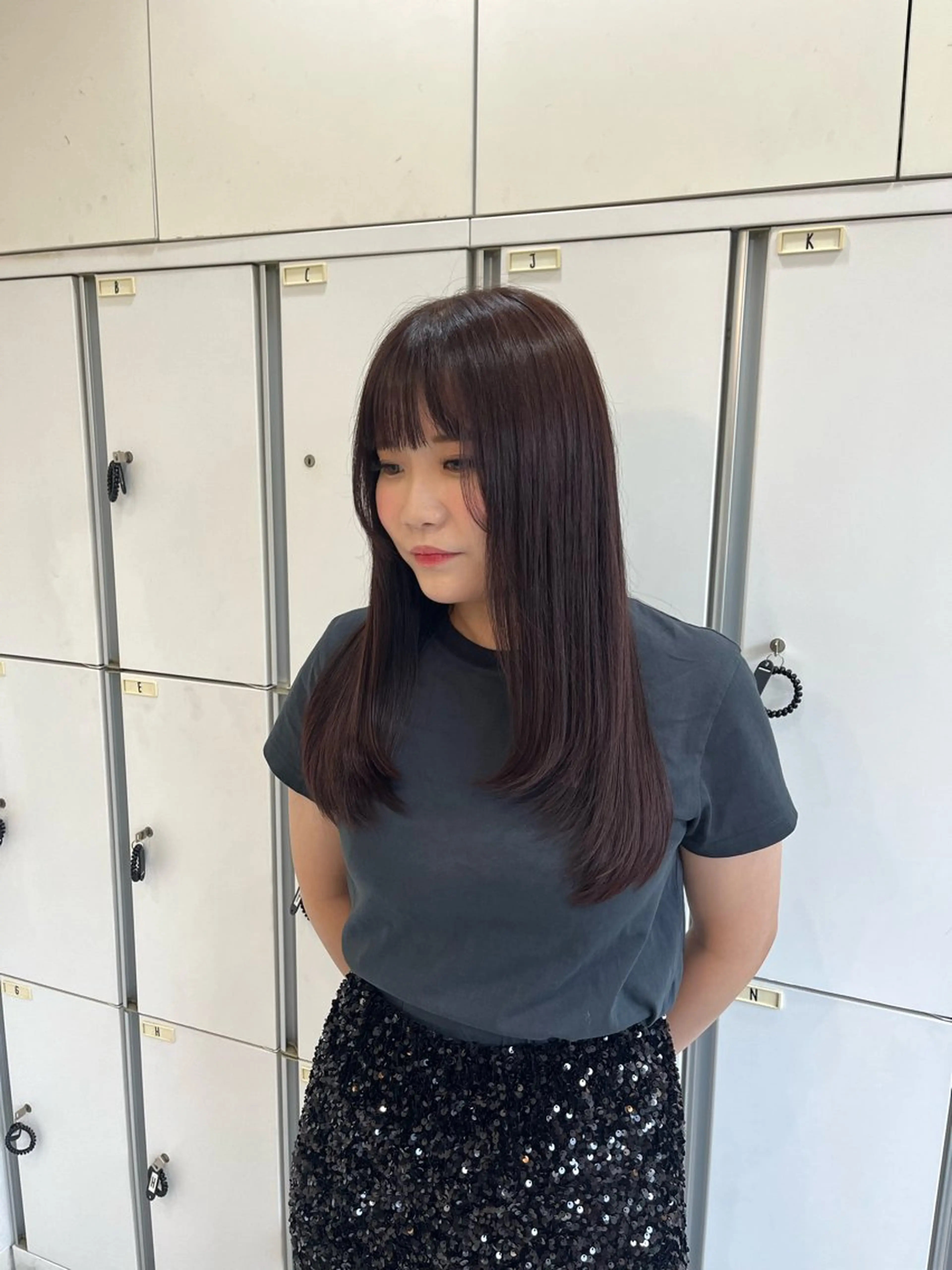 ロング 🫧松尾彩舞樹🫧 アレンジ/艶カラー✨のヘアスタイル