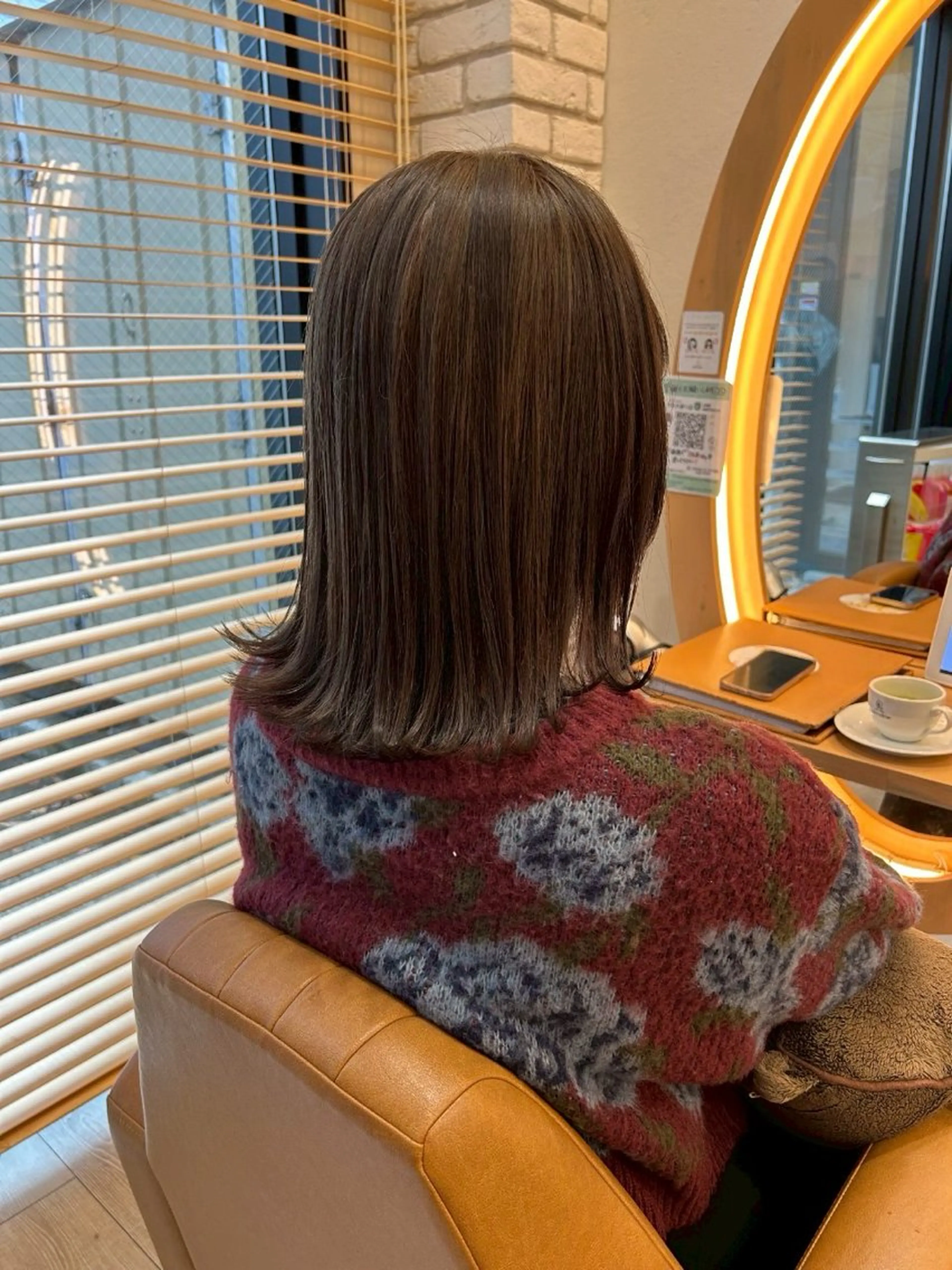 ミディアム 高橋 ひなののヘアスタイル