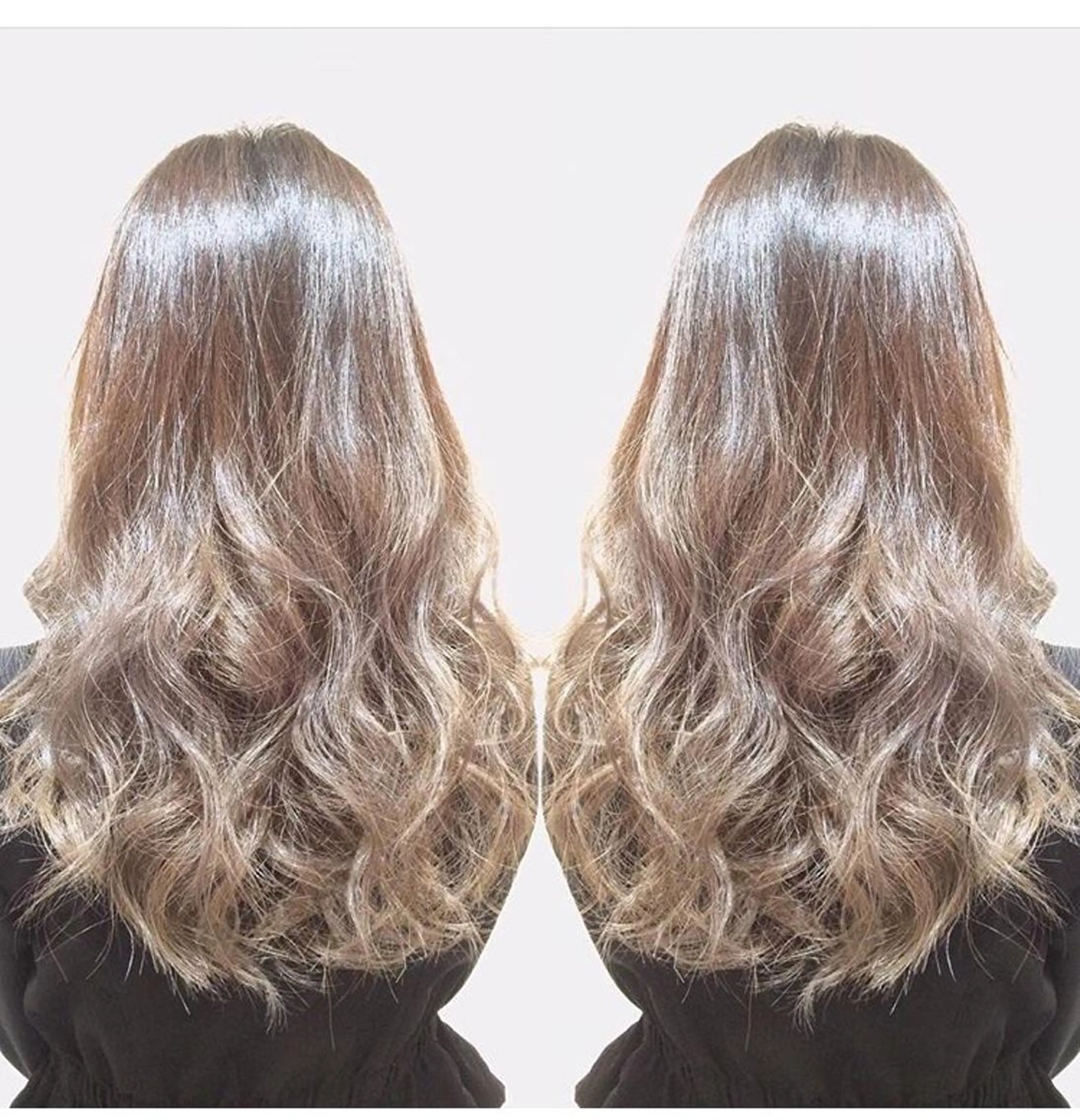 ミディアム セミロング ロング カラー ベージュカラー グラデーションカラー 👑指名率No.1 👑坂口飛翔のヘアスタイル