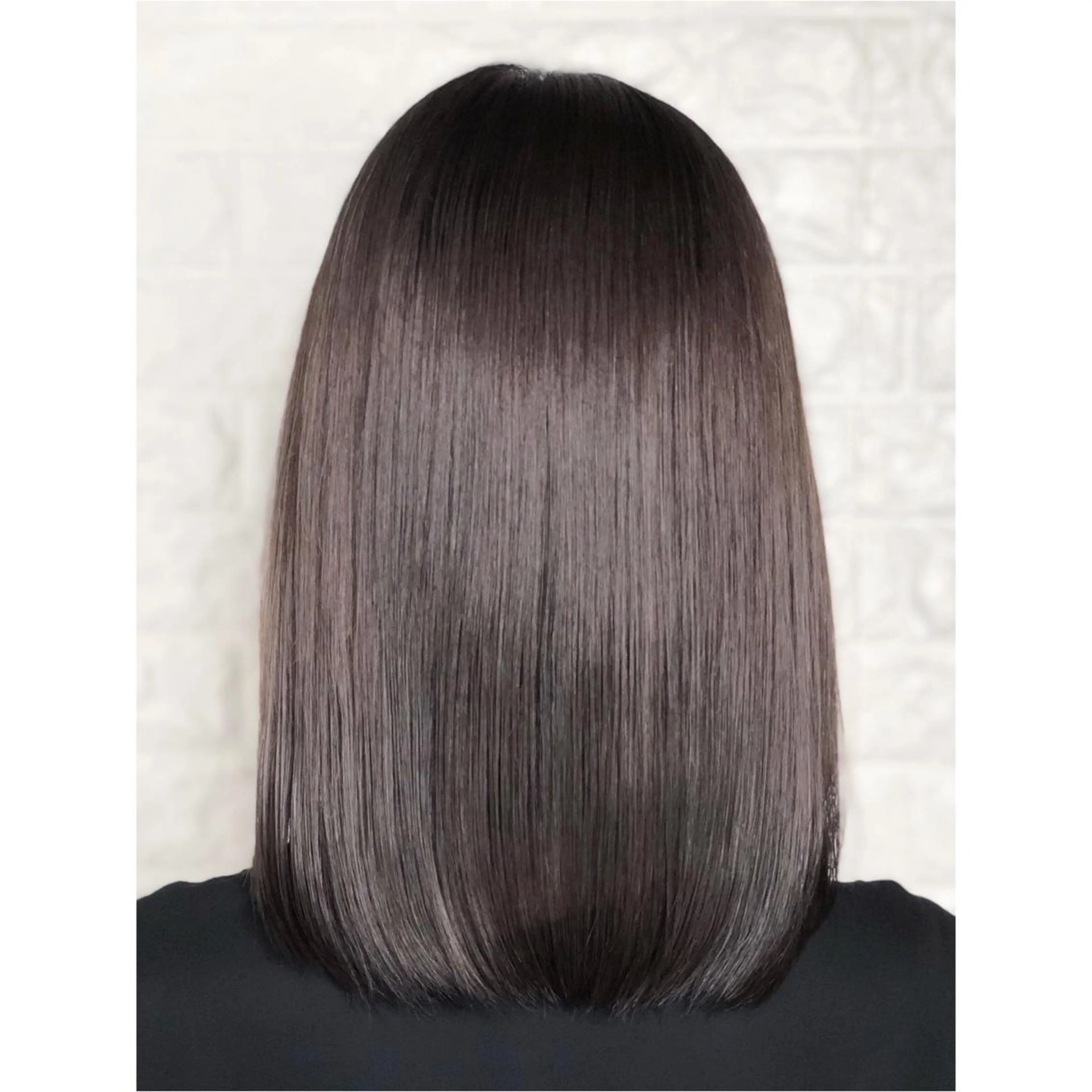 ミディアム カラー グレージュ ピンクカラー 髪質改善 髪質改善特化KIZU /艶髪研究（京都）のヘアスタイル