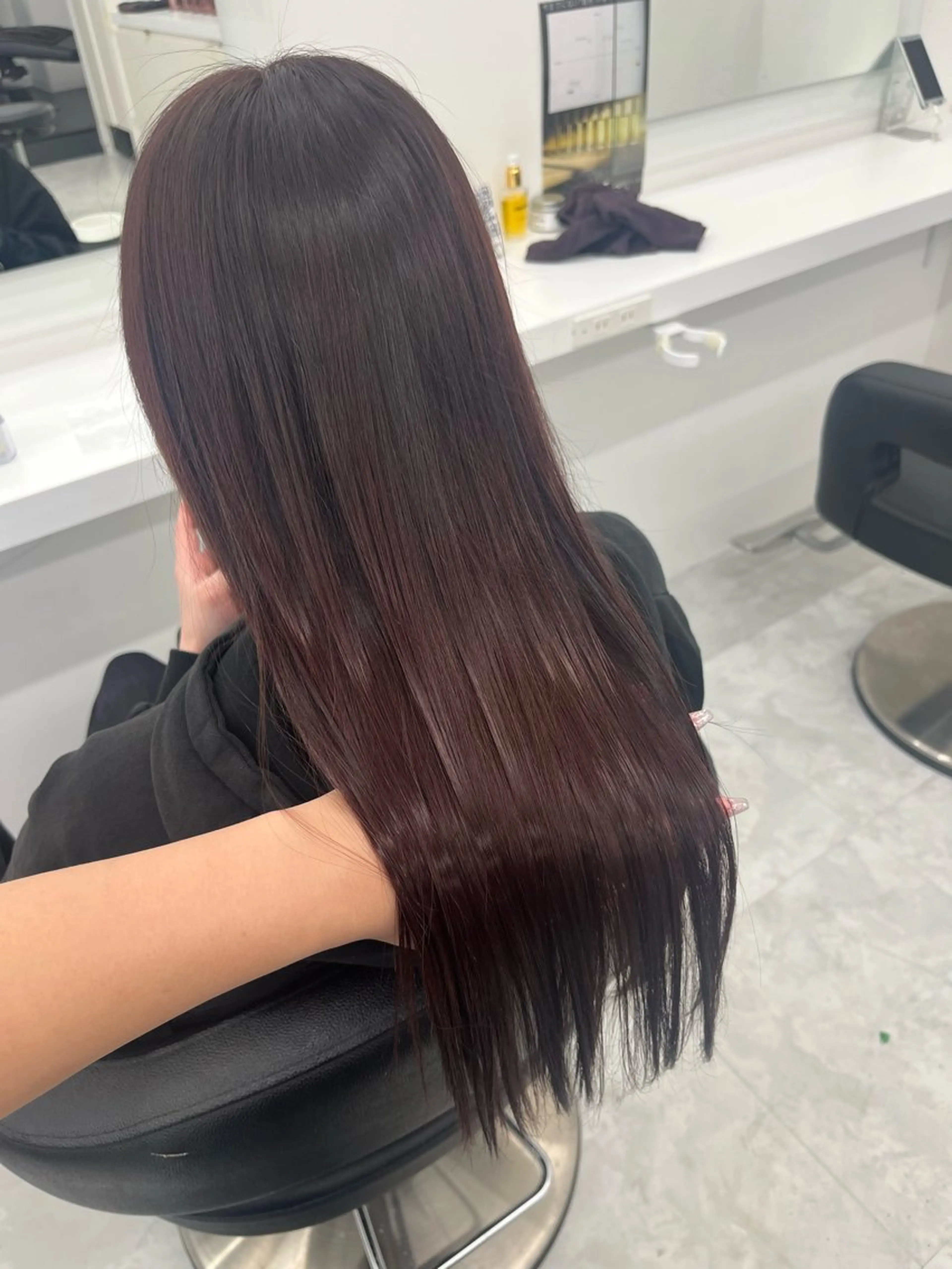 カラー ヘアカラー トリートメント ヘッドスパ ヘアセット 🍒暖色ダブルカラー /FUKA🍒のヘアスタイル