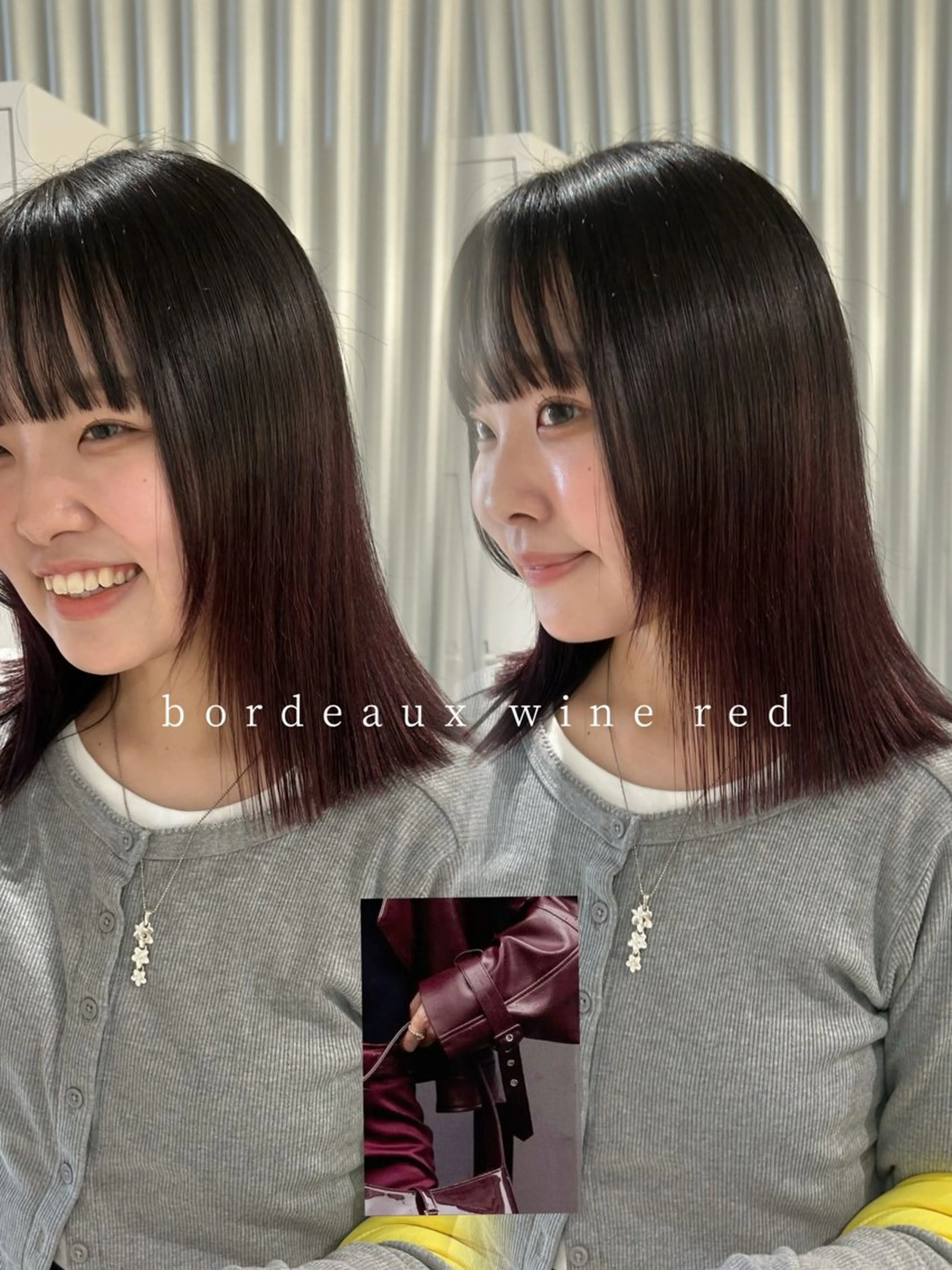 【1番人気】🐄似合わせカット+ワンカラー+トリートメント🐄の写真