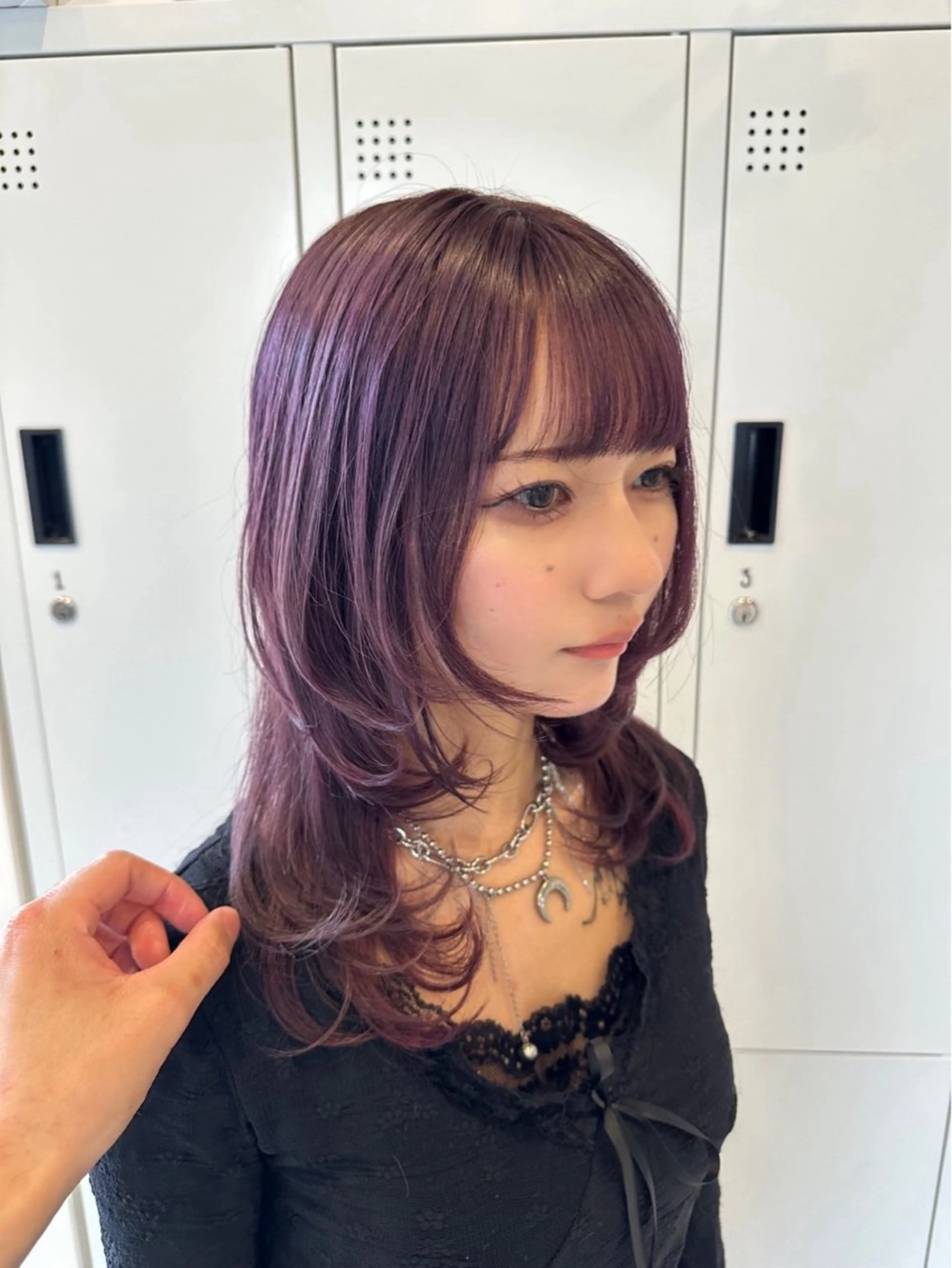 ロング カット ヘアカラー 大曽根⚾️/暖色艶 カラー/十文字玲音のヘアスタイル