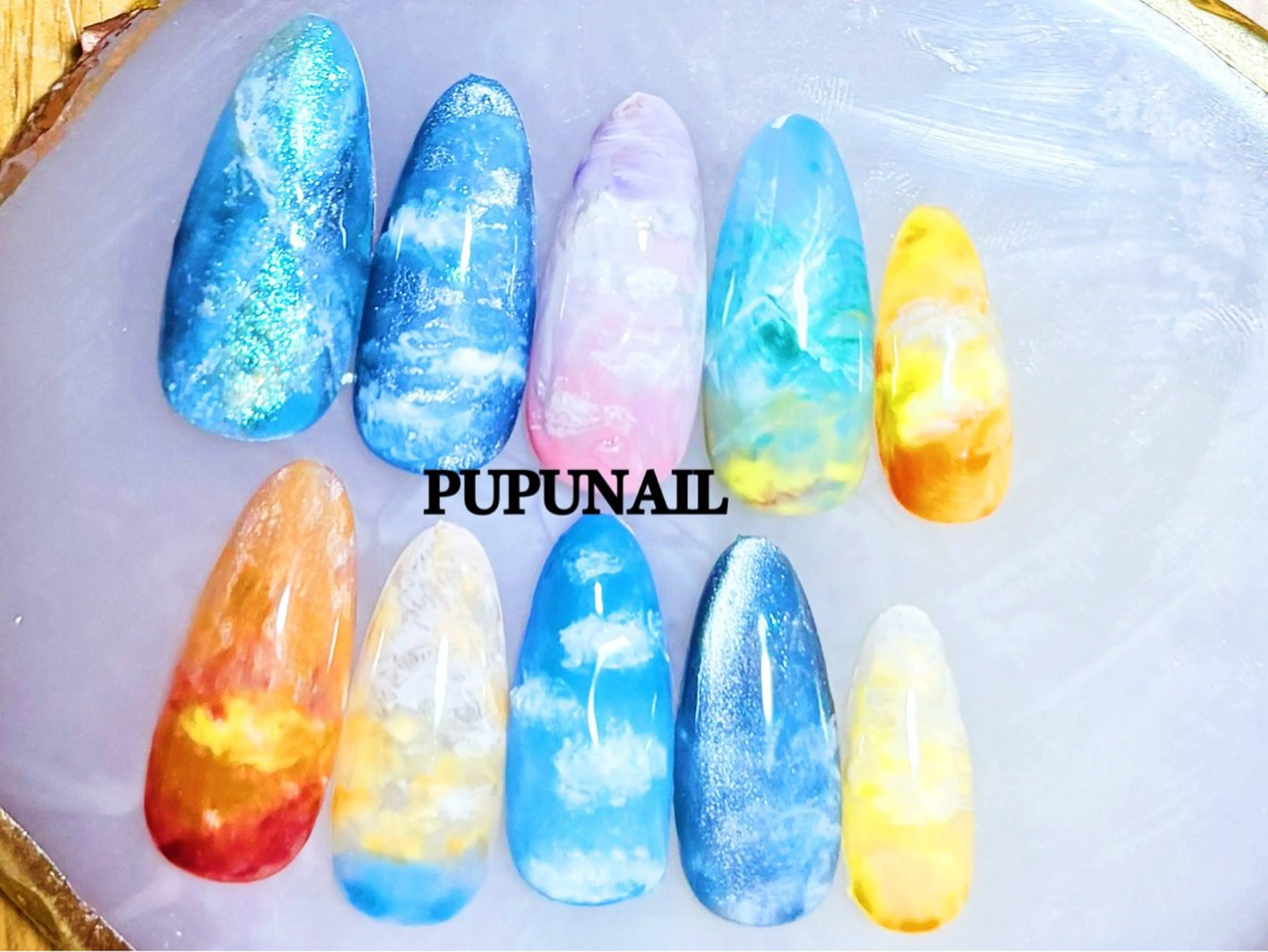 ミディアム Re:Nail Formula所属・kido chieのネイルデザイン