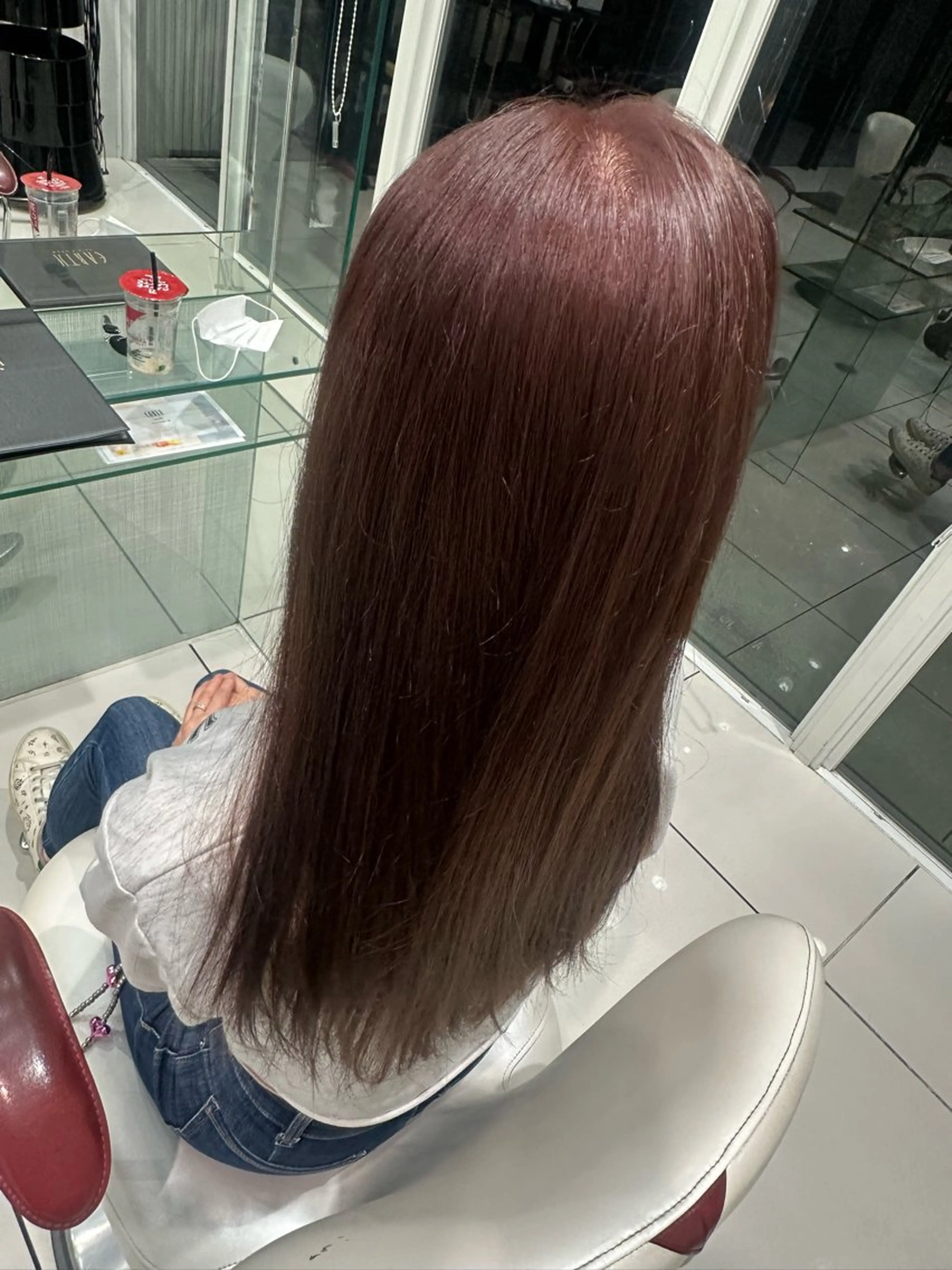 【レディース限定】カット+全体カラー+トリートメントの写真