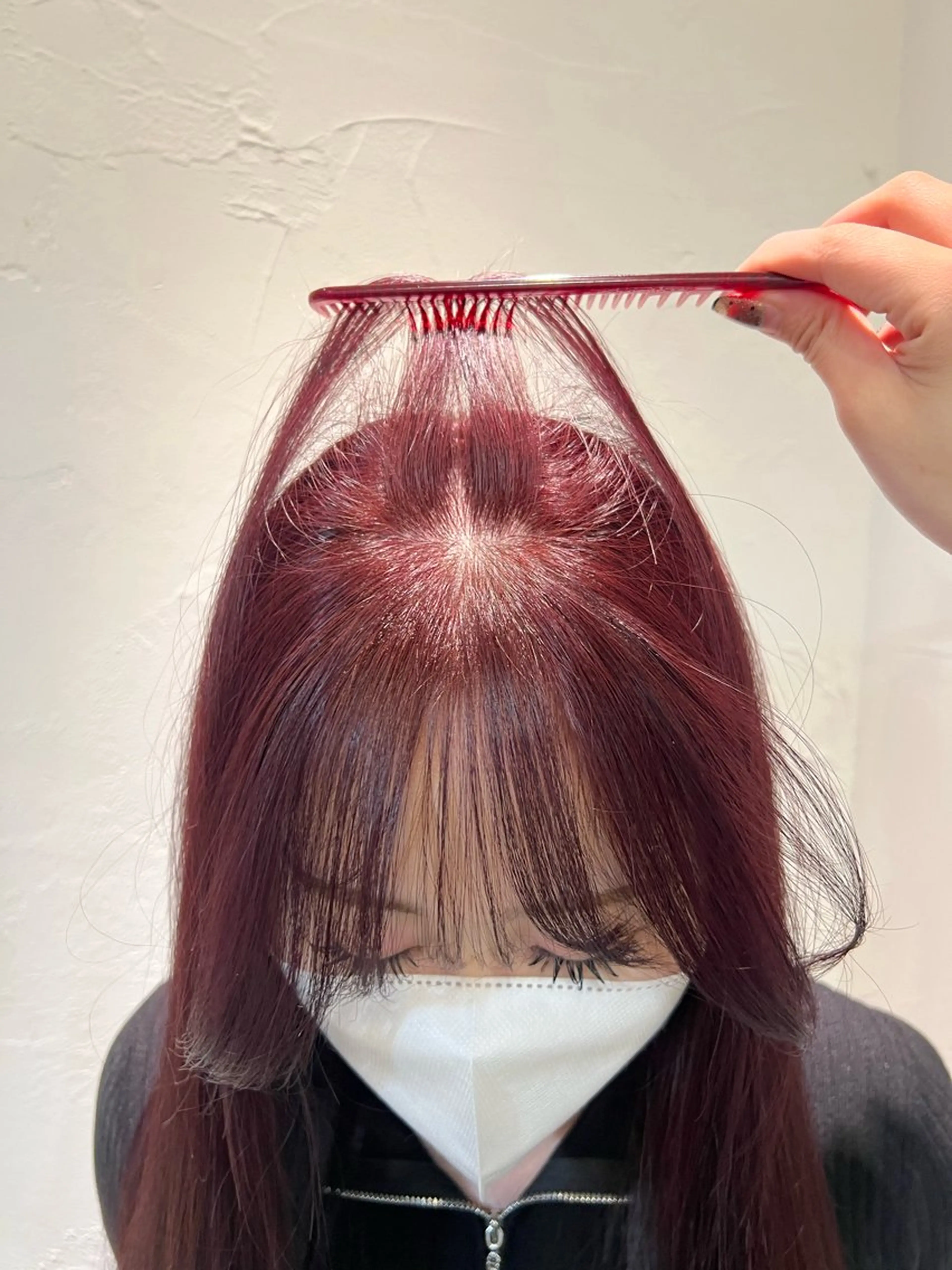 カラー ヘアカラー トリートメント うるぷる髪 🤍 Naanoのヘアスタイル