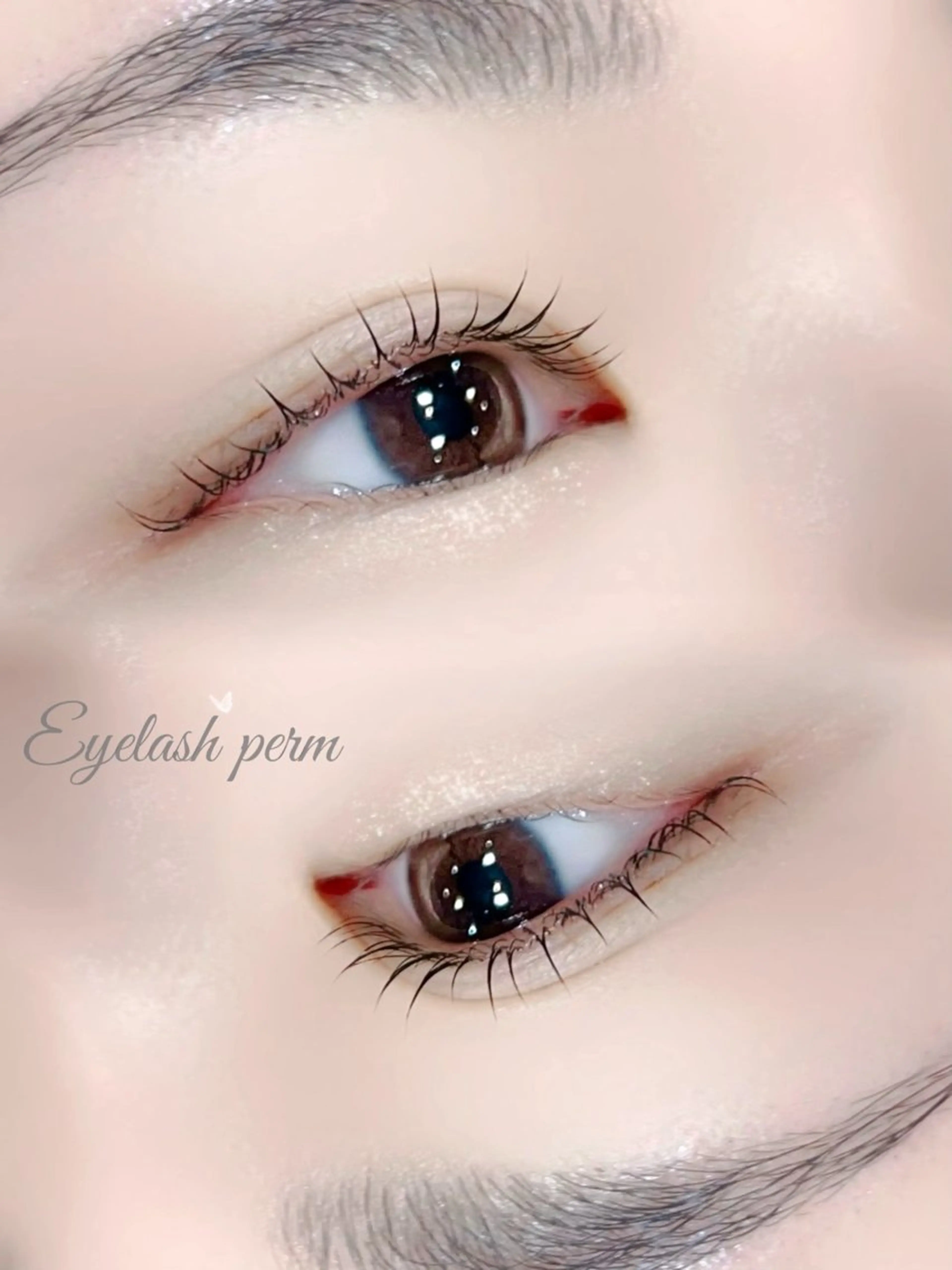 マツエク・マツパ ナチュラル まつげパーマ マツパ torie川越 🦋RIN🦋のマツエク・マツパデザイン