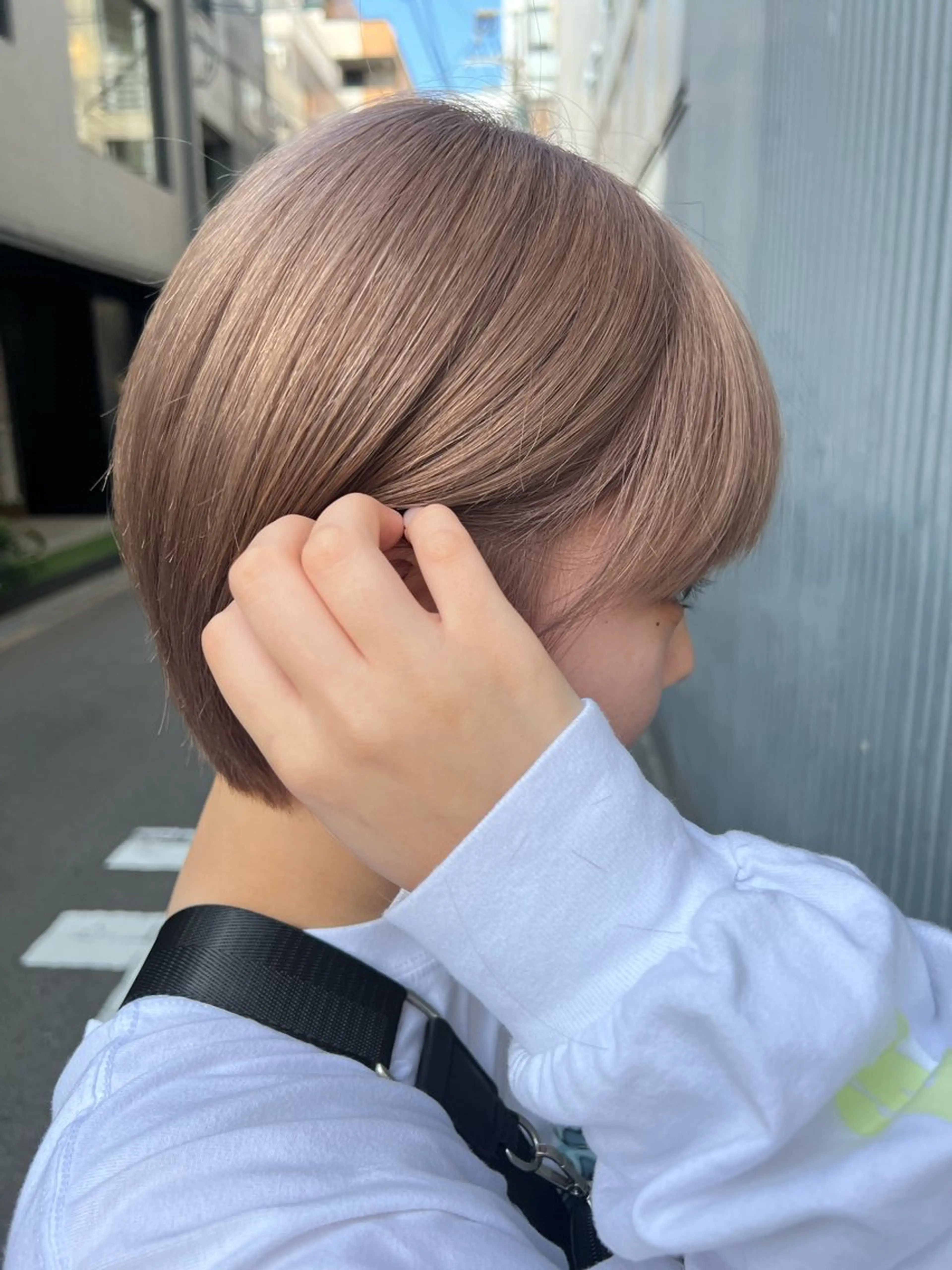 ショート カラー ヘアカラー box  mico. mutsumiのヘアスタイル