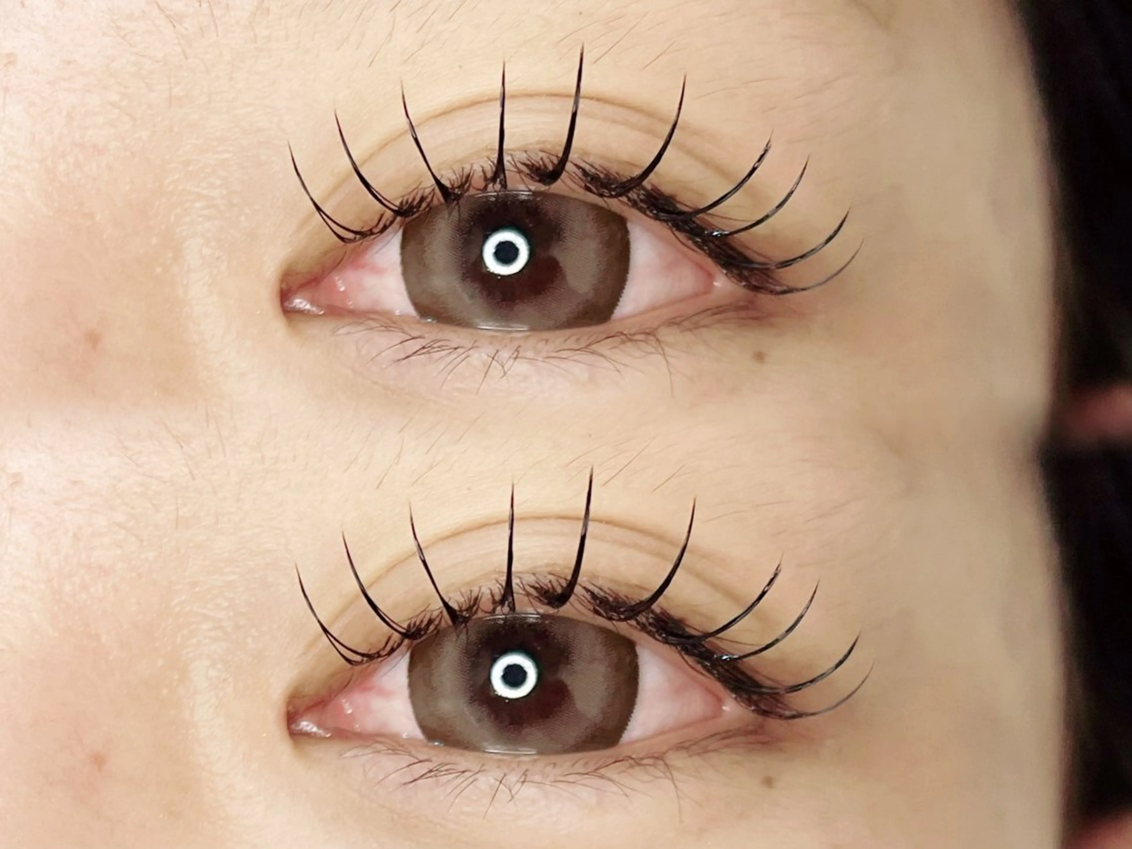 【初回オフ込】柔らかさ×軽さ◎フラットラッシュ180本🤍Tr＋選べるコーティング仕上げの写真