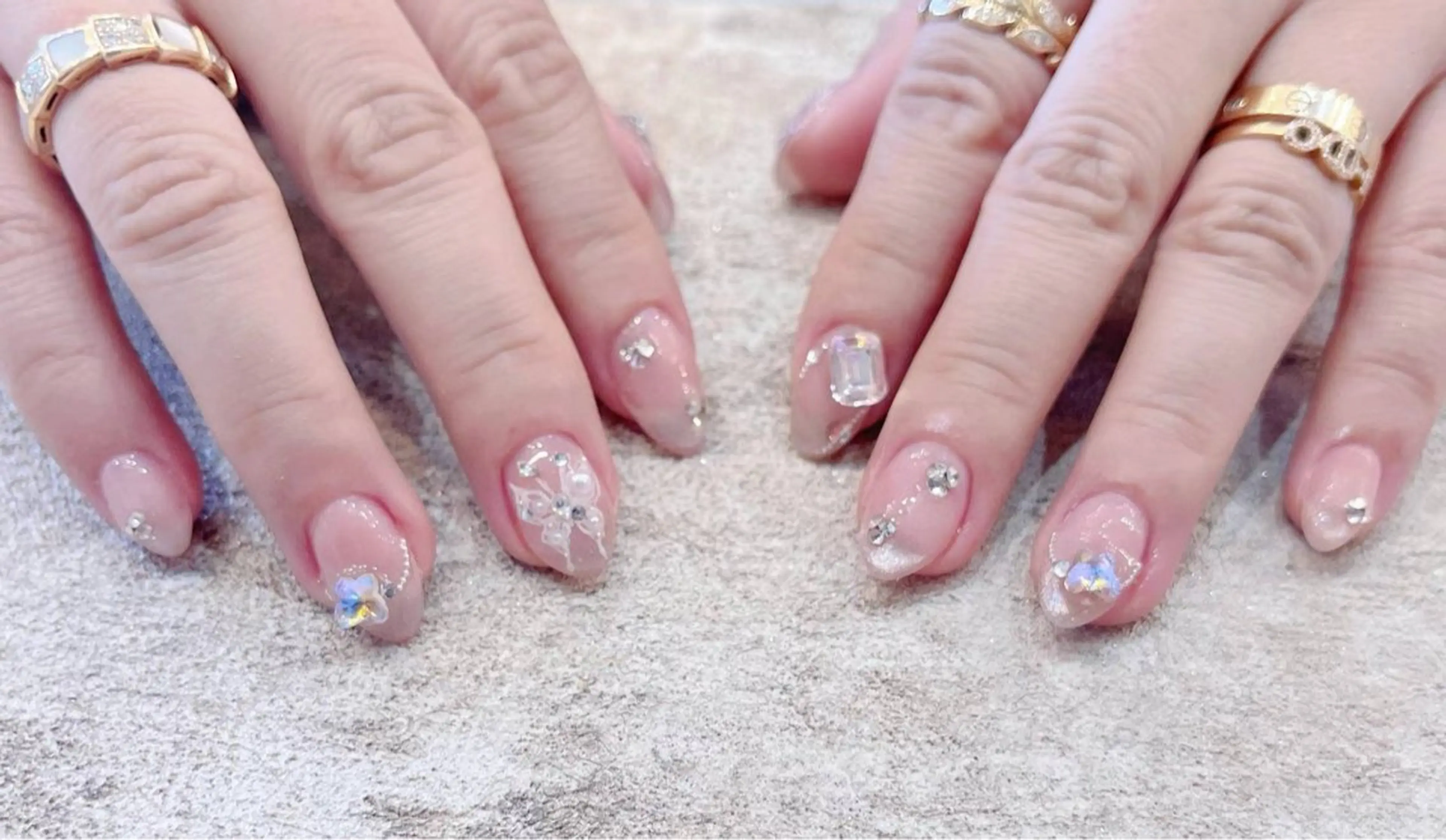 ネイル アートネイル フラワーネイル フットネイル ジェルネイル マグネットネイル Babarla Nailのネイルデザイン