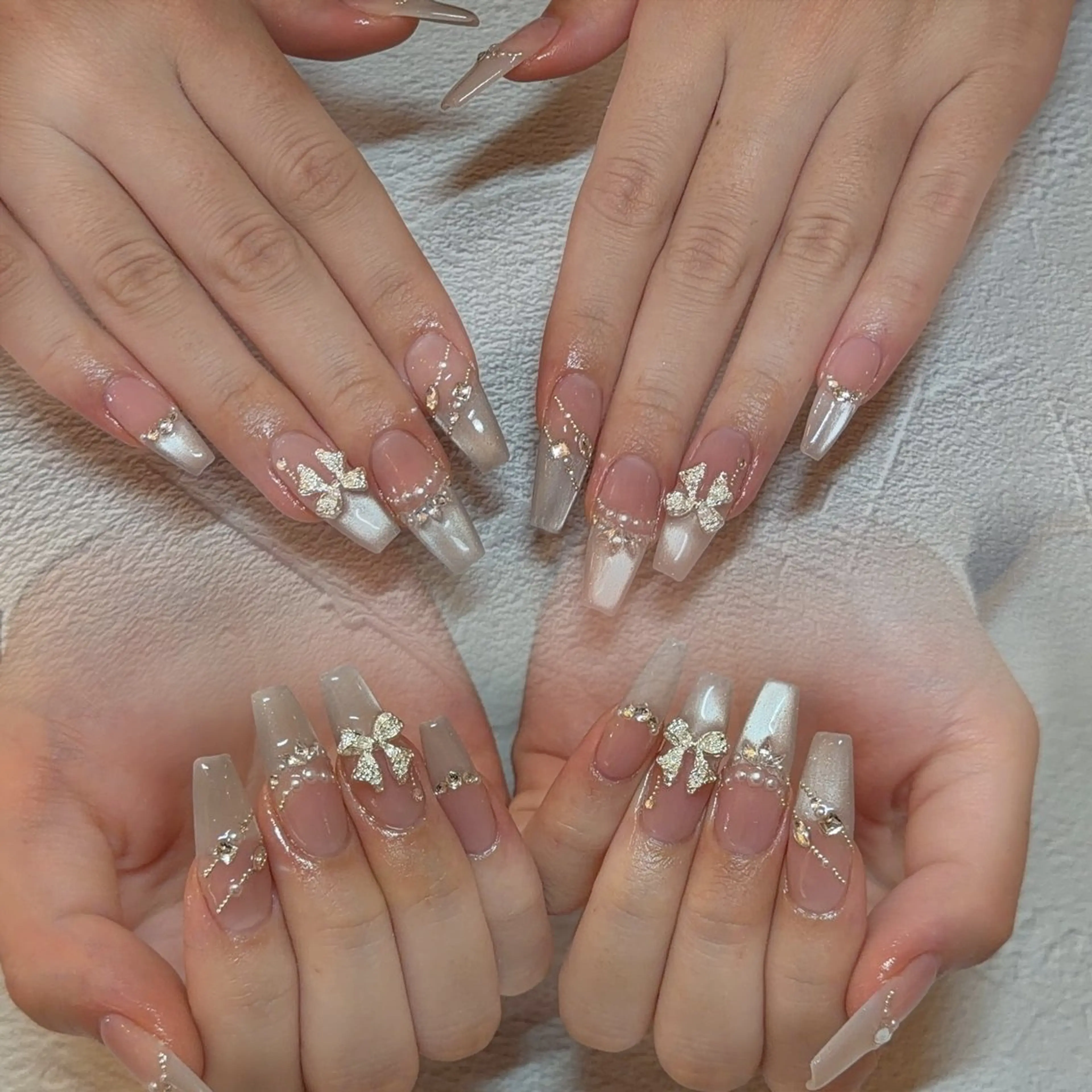 ネイル ハンドネイル Fairy Tail さくらこ🤍のネイルデザイン