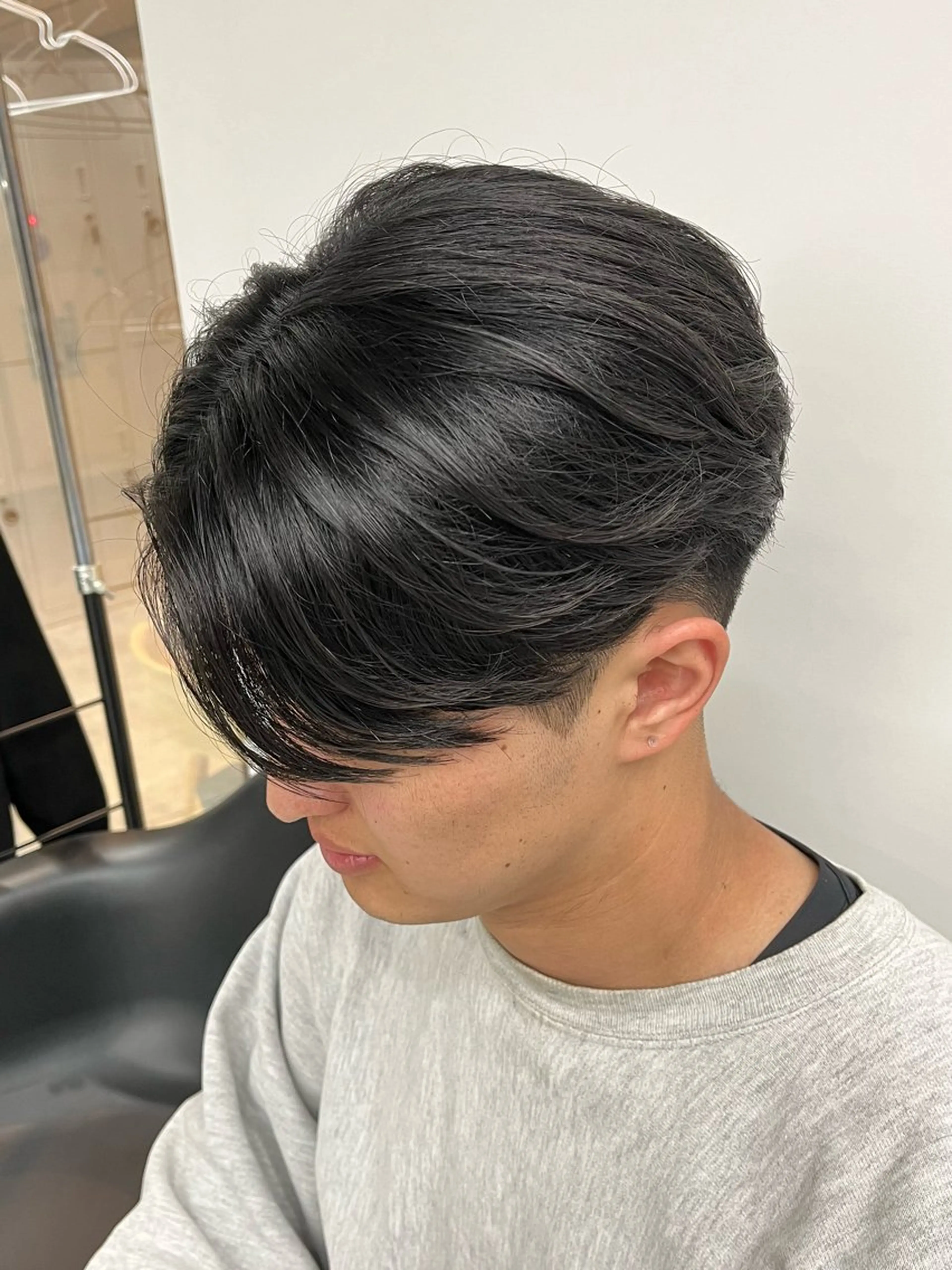 ショート パーマ メンズ メンズパーマ ニュアンスパーマ カット パーマ 新潟メンズパーマ 新潟駅/小田拓実のヘアスタイル