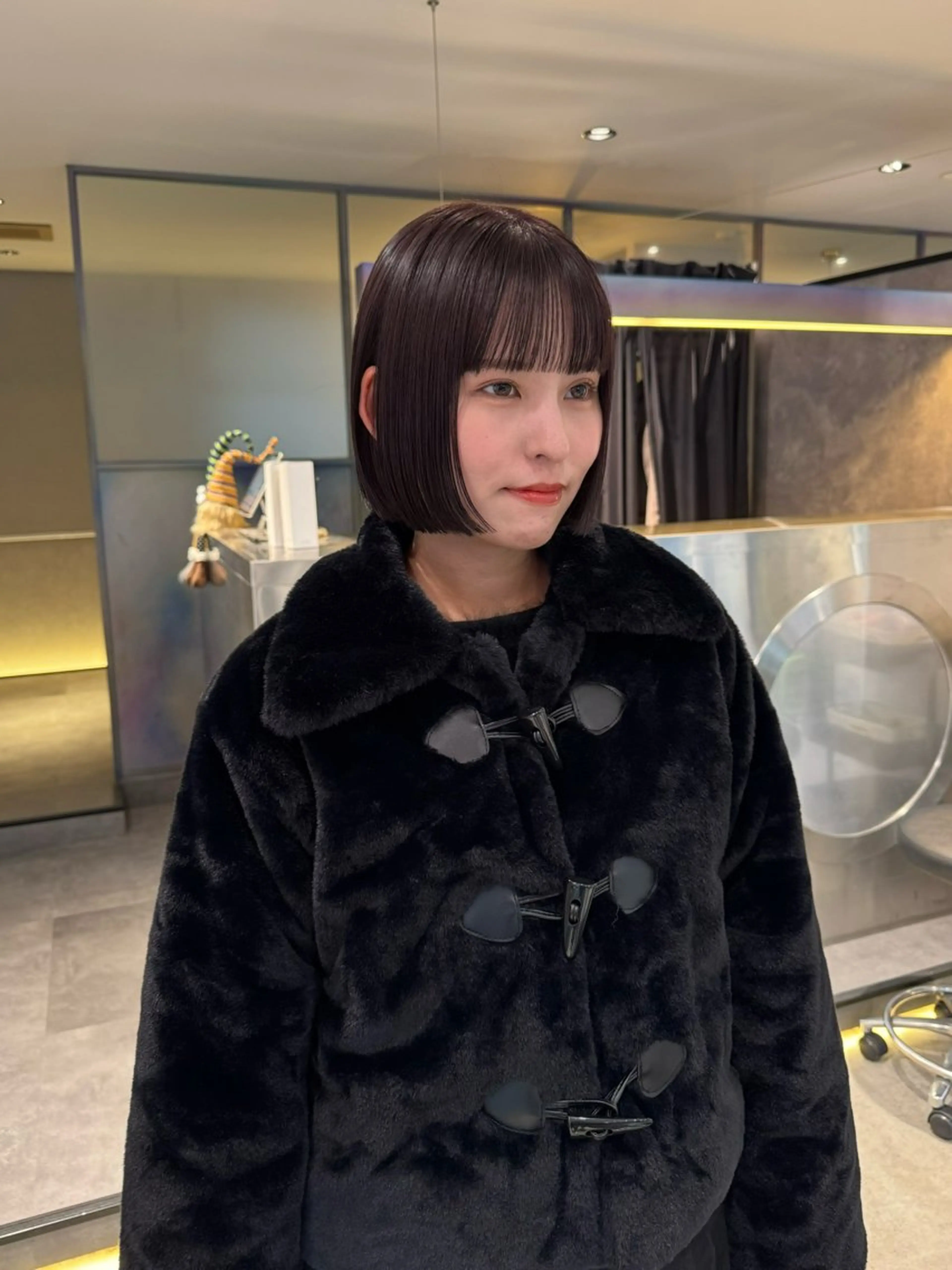 ショート カラー カット Qin shaire salonのヘアスタイル