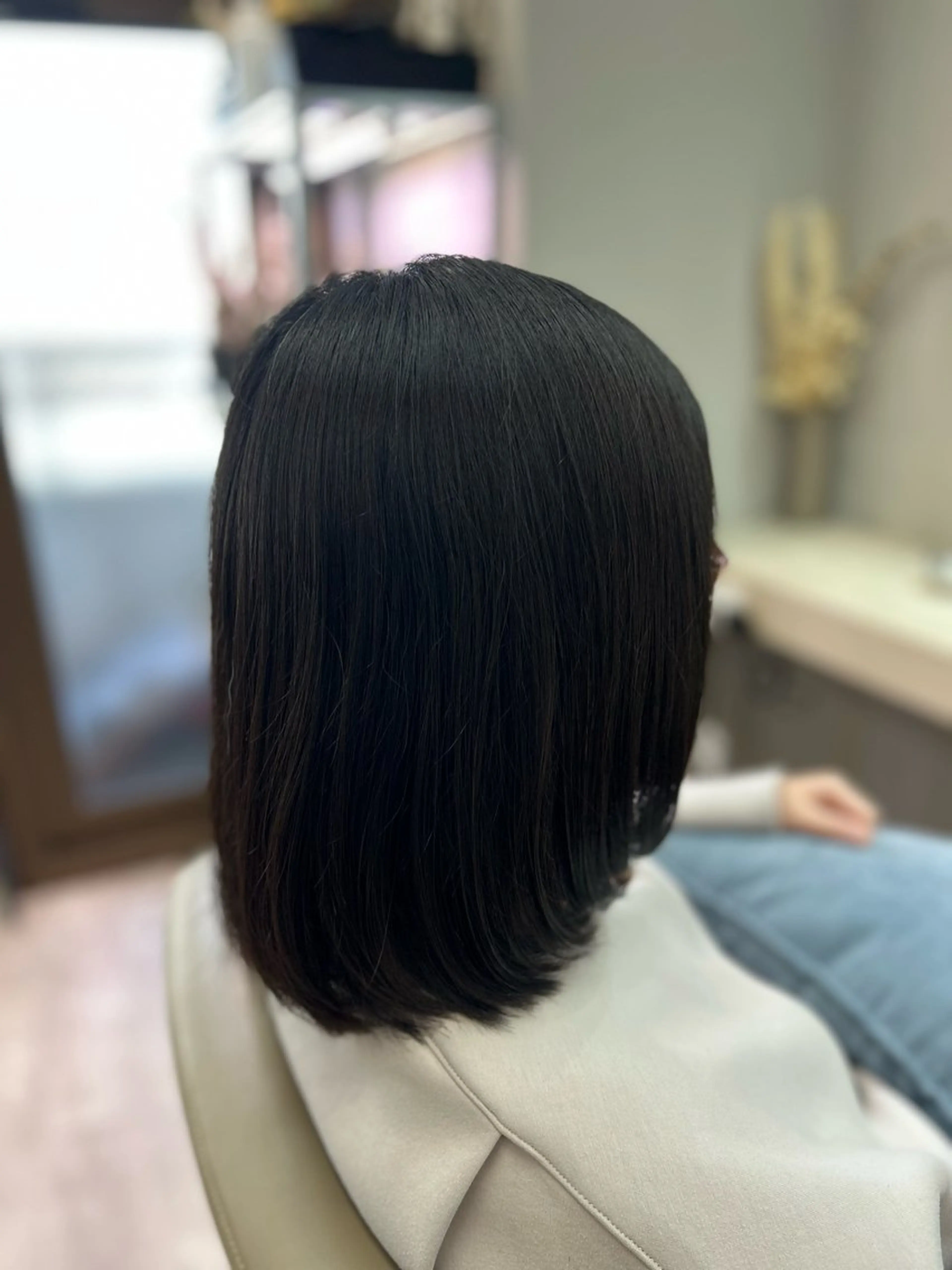 ミディアム レイヤーカット カット 池田 太一のヘアスタイル