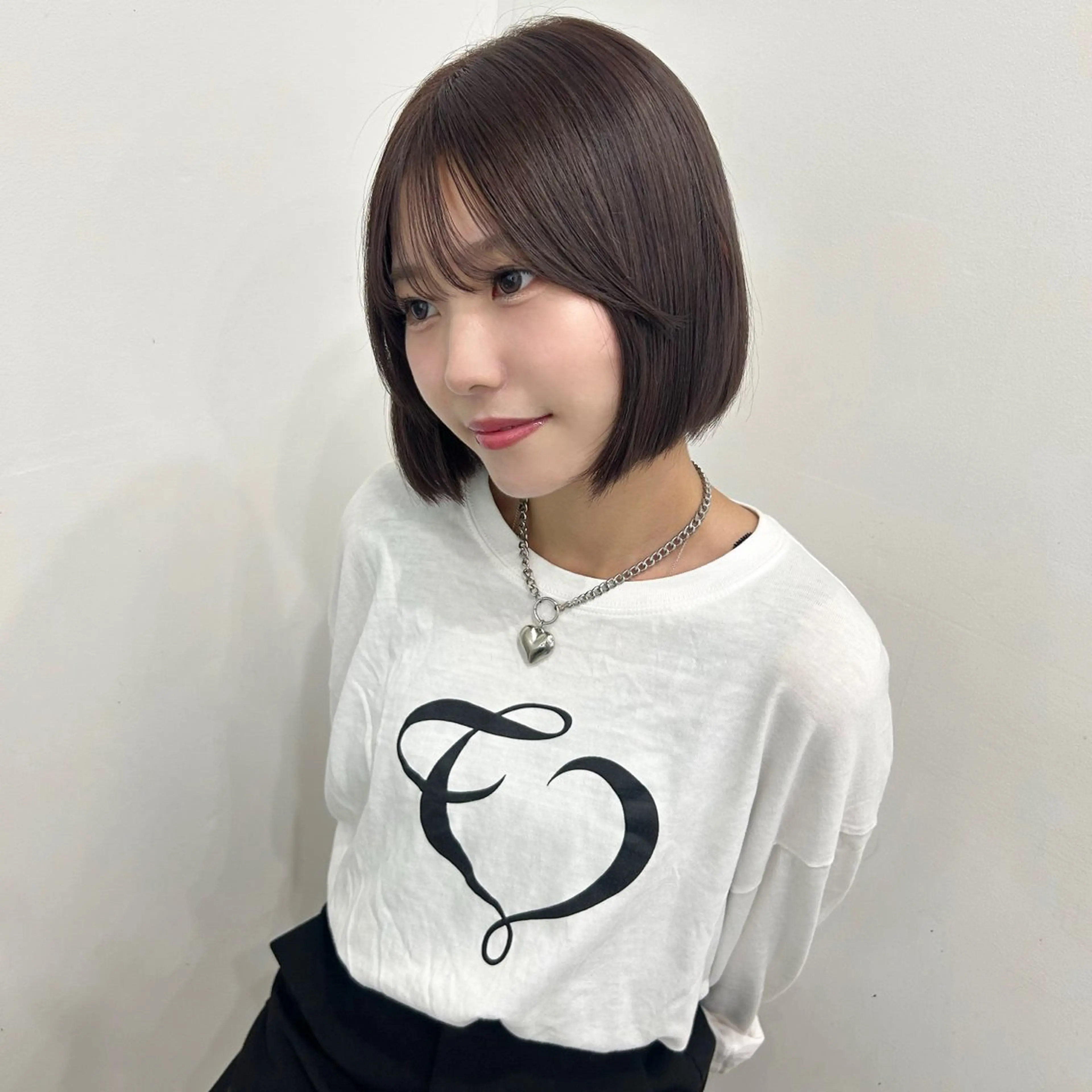 ミディアム ボブ カット 縮毛矯正 Conomi♡ Topstylistのヘアスタイル