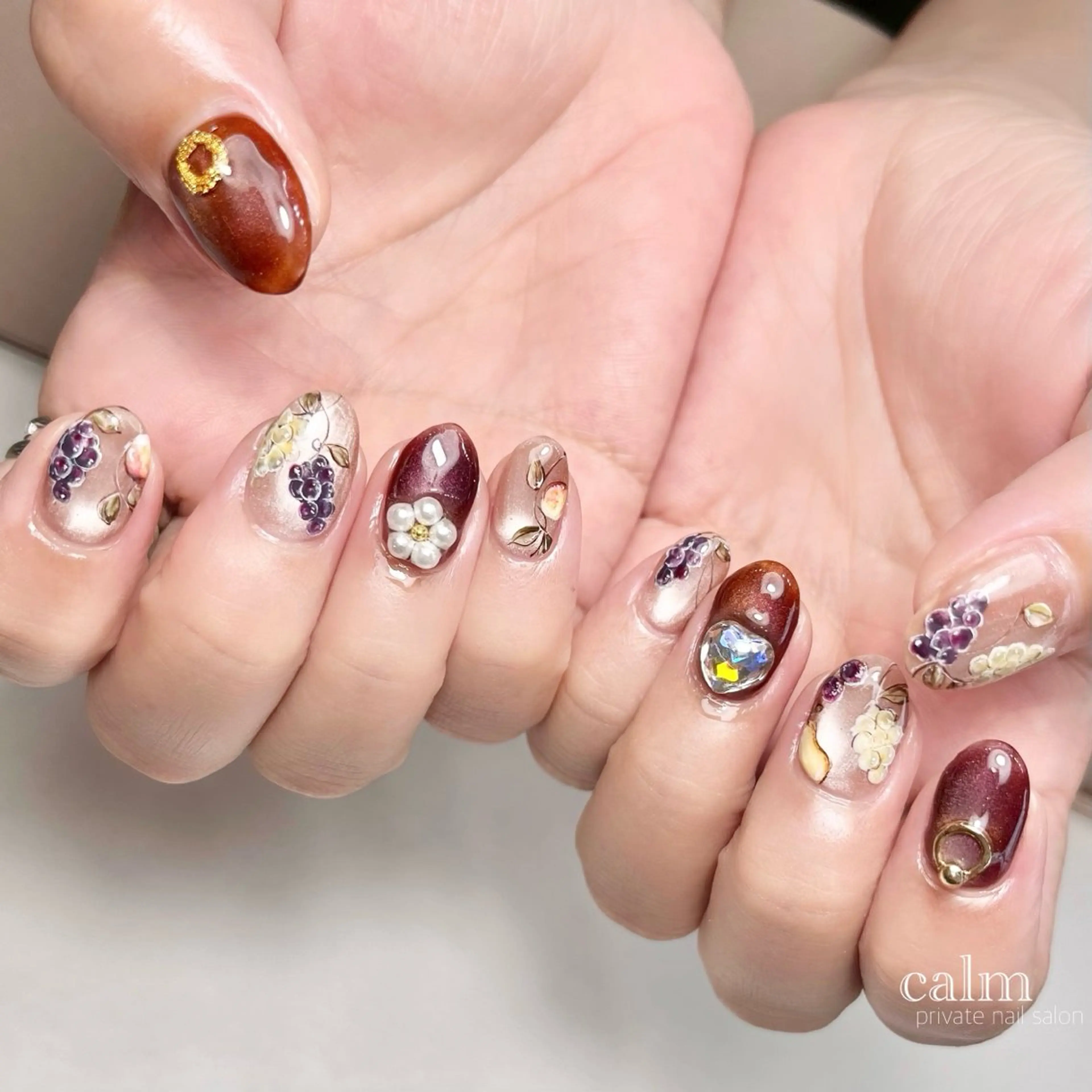 ネイル ハンドネイル calm 〔ｶｰﾑ〕のネイルデザイン