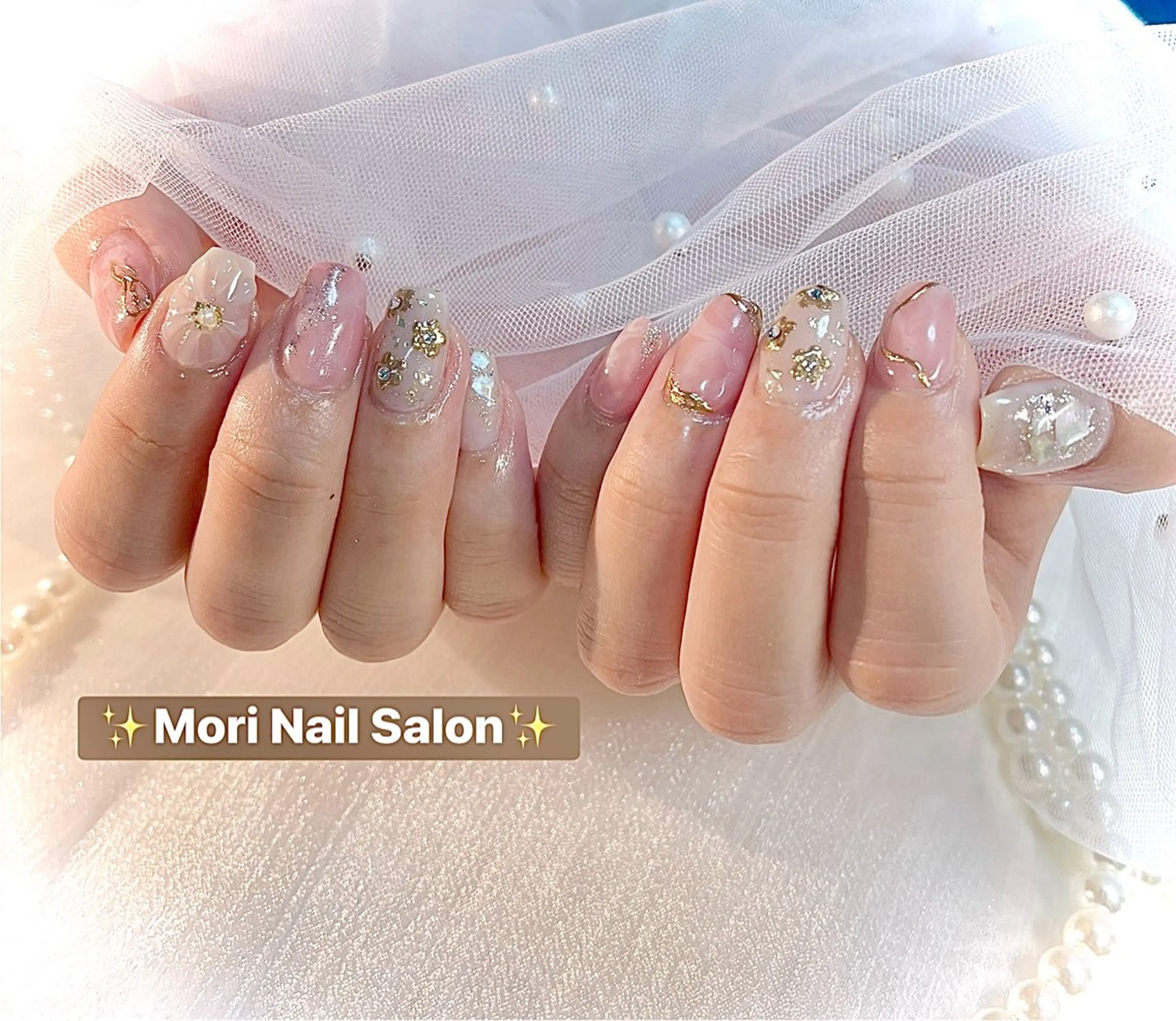 ネイル ハンドネイル MORI ネイル SALONのネイルデザイン