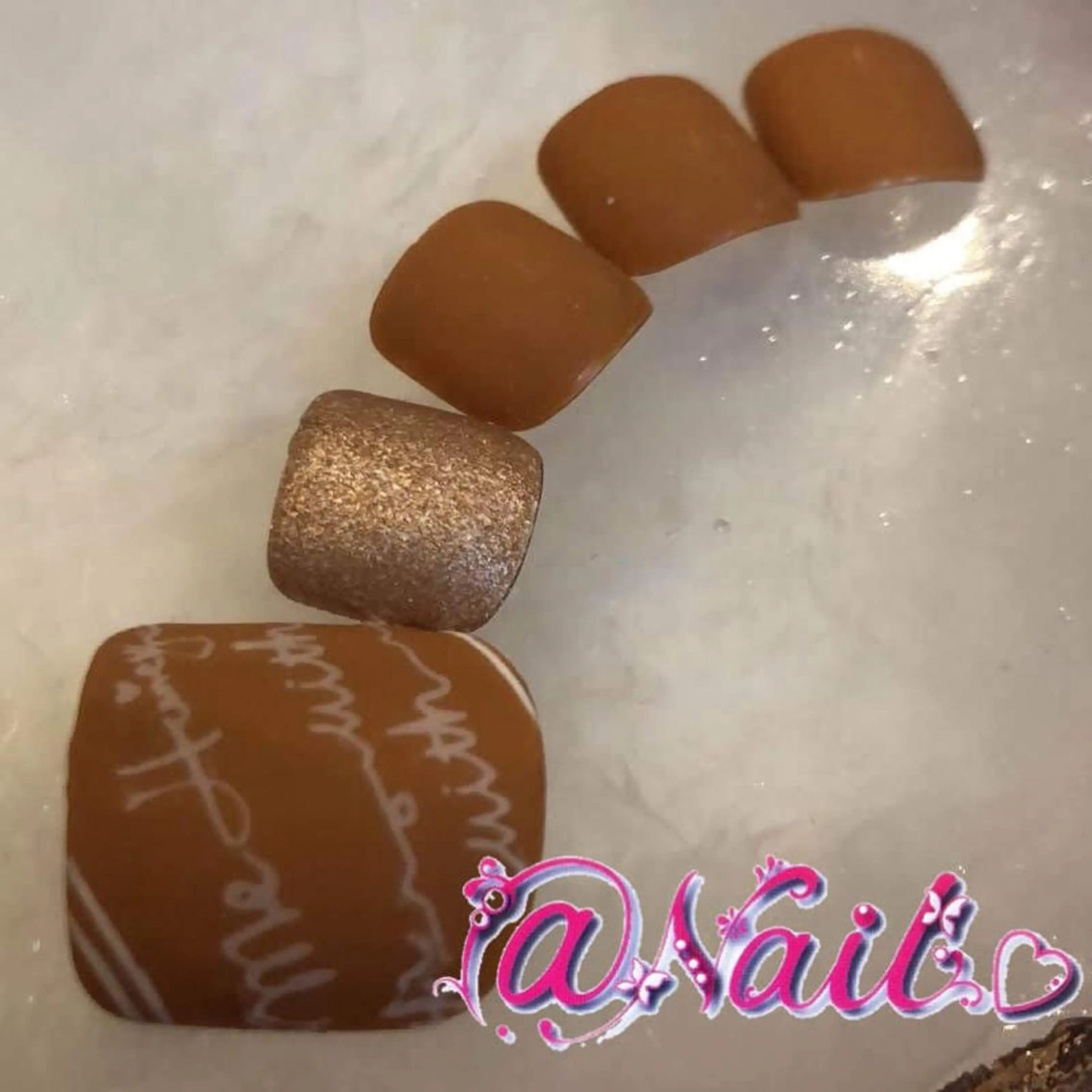 ネイル ネイルチップ 小尾 栞のネイルデザイン