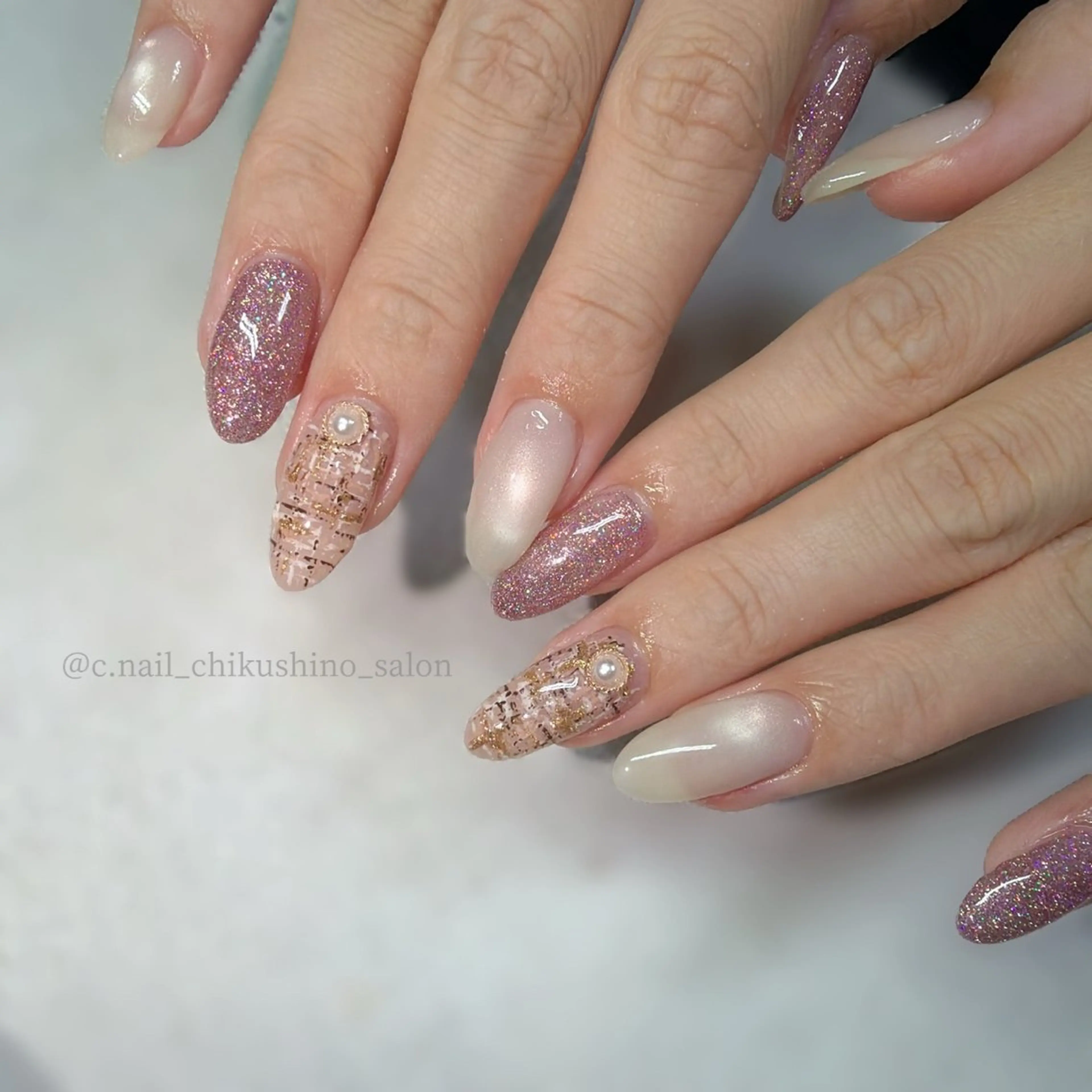 ネイル ハンドネイル C.Nail &Eye筑紫駅のネイルデザイン