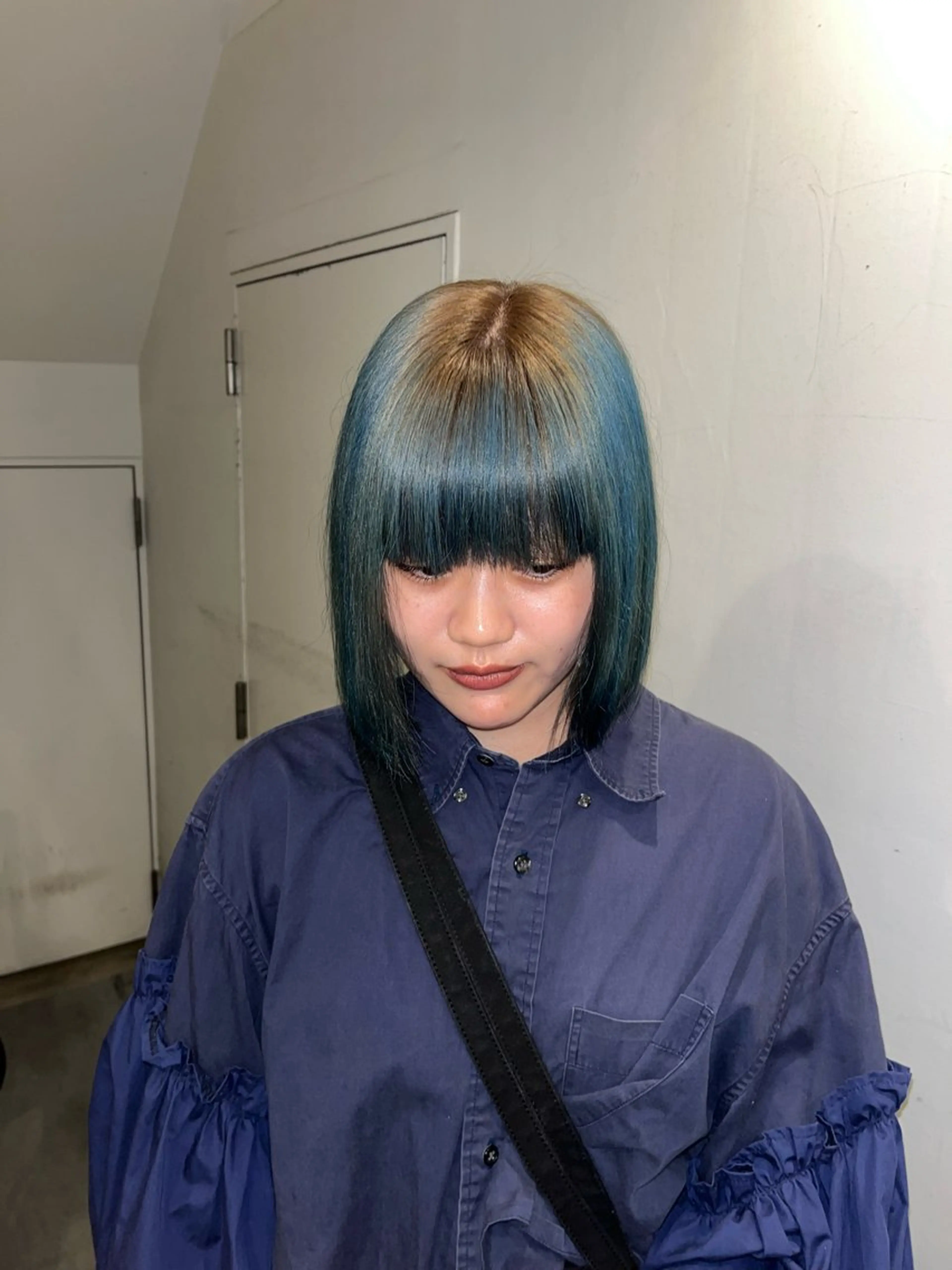 ショート カラー カット ヘアカラー トリートメント 心斎橋/レイヤー/ ブリーチ/モエのヘアスタイル