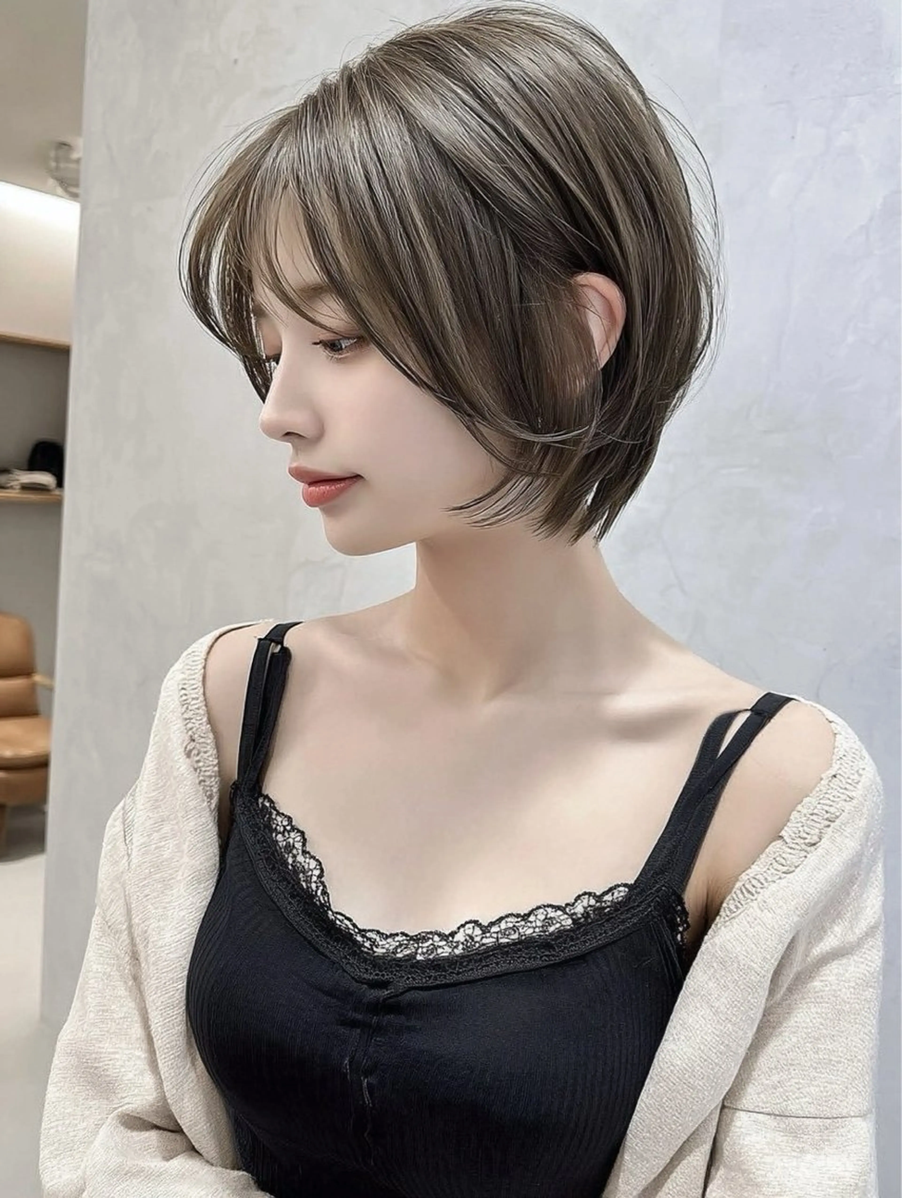 ショート カラー 太田 美津子のヘアスタイル