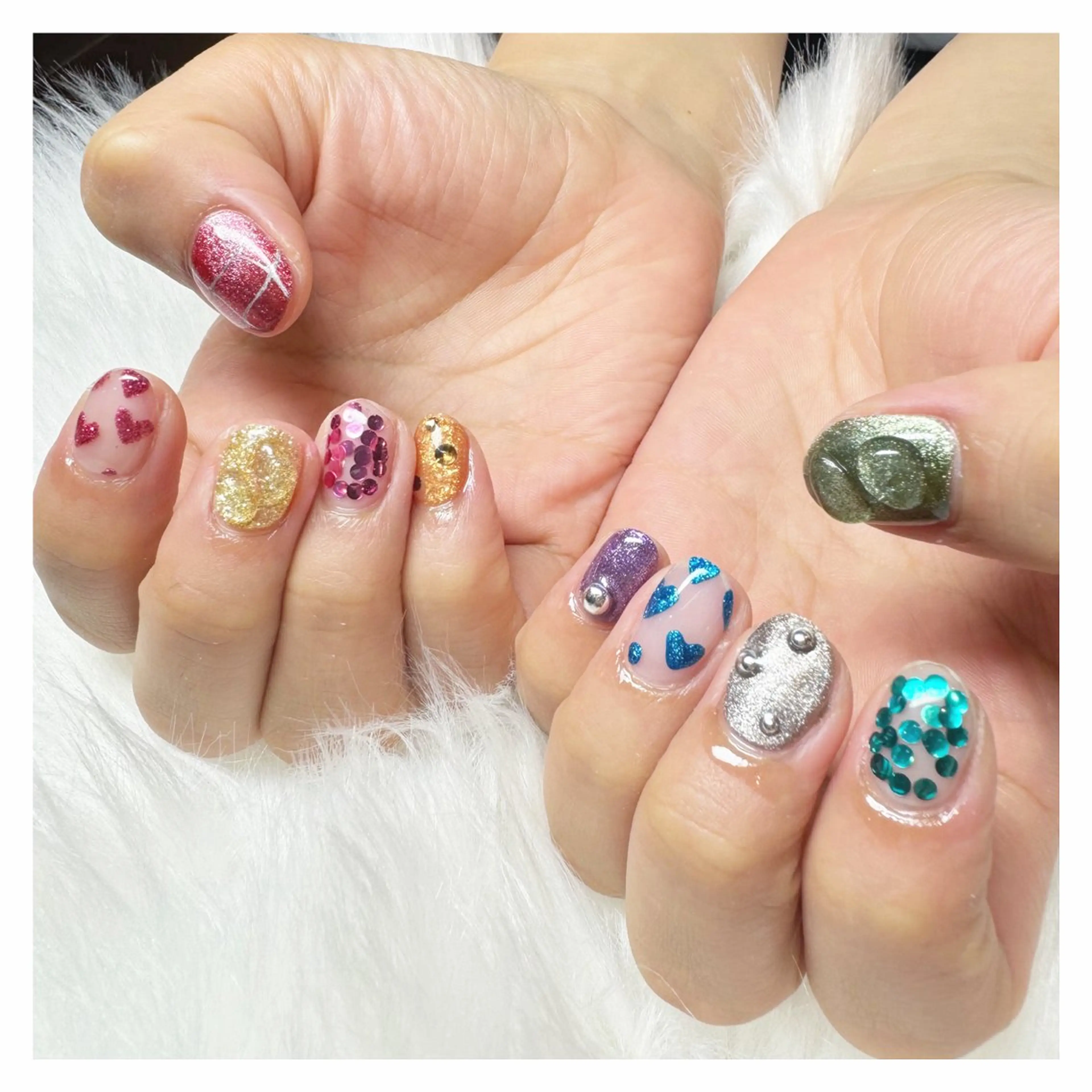 ネイル ハンドネイル joieange 心斎橋Hazukiのネイルデザイン