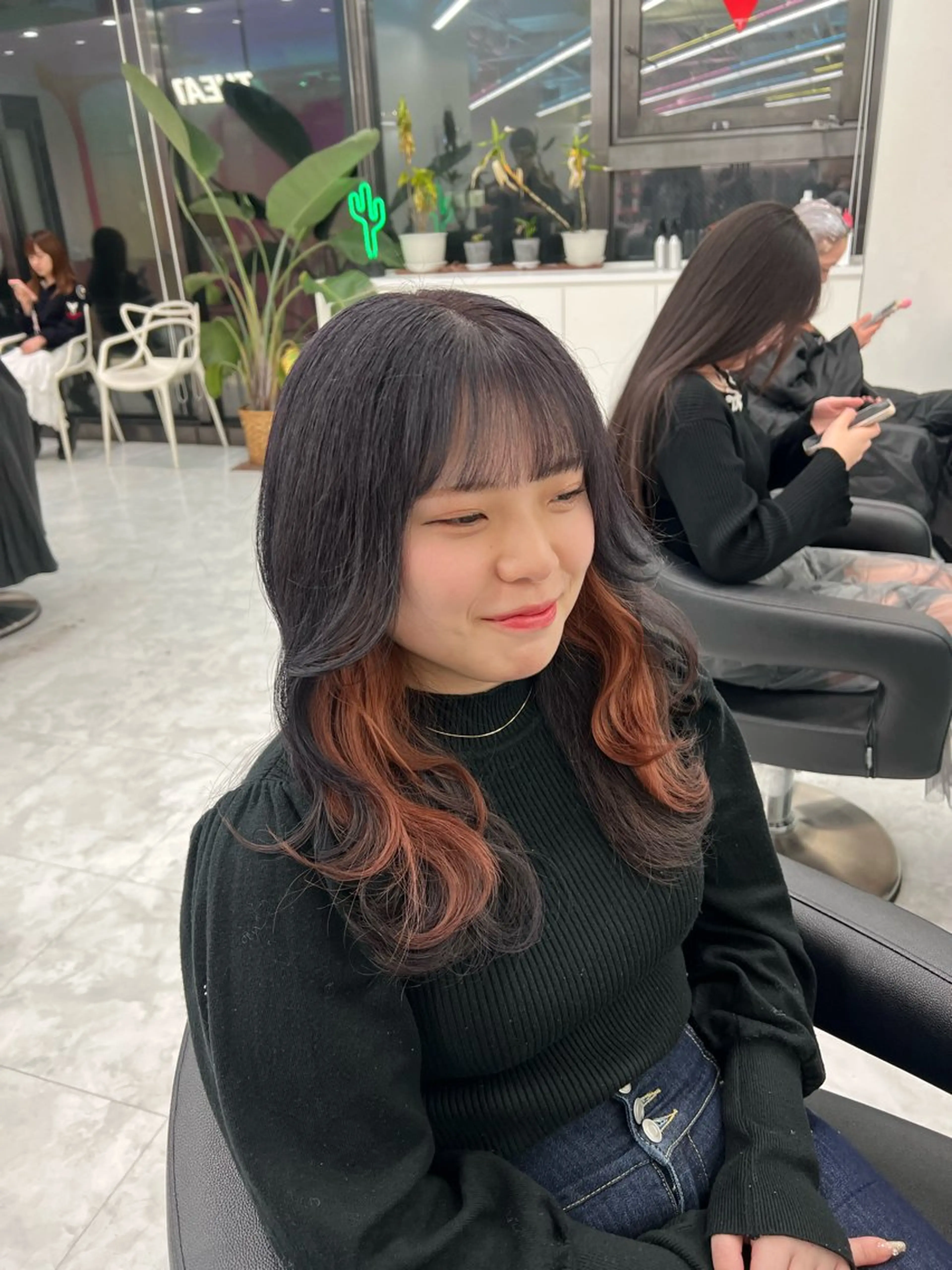 ロング カラー 💖札幌カラー 指名No.1💖玲奈のヘアスタイル