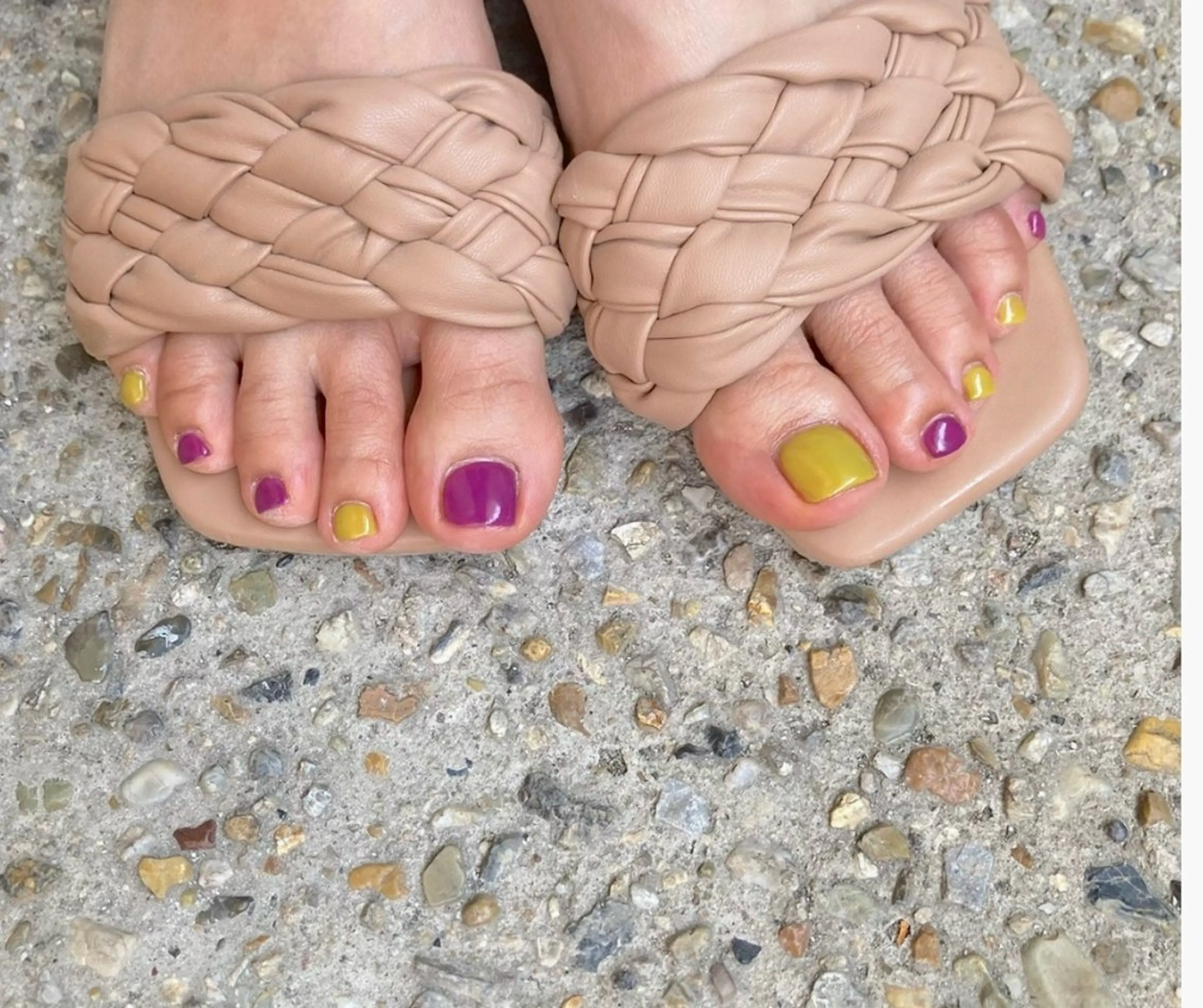 【Foot】ワンカラー(オフ込)の写真