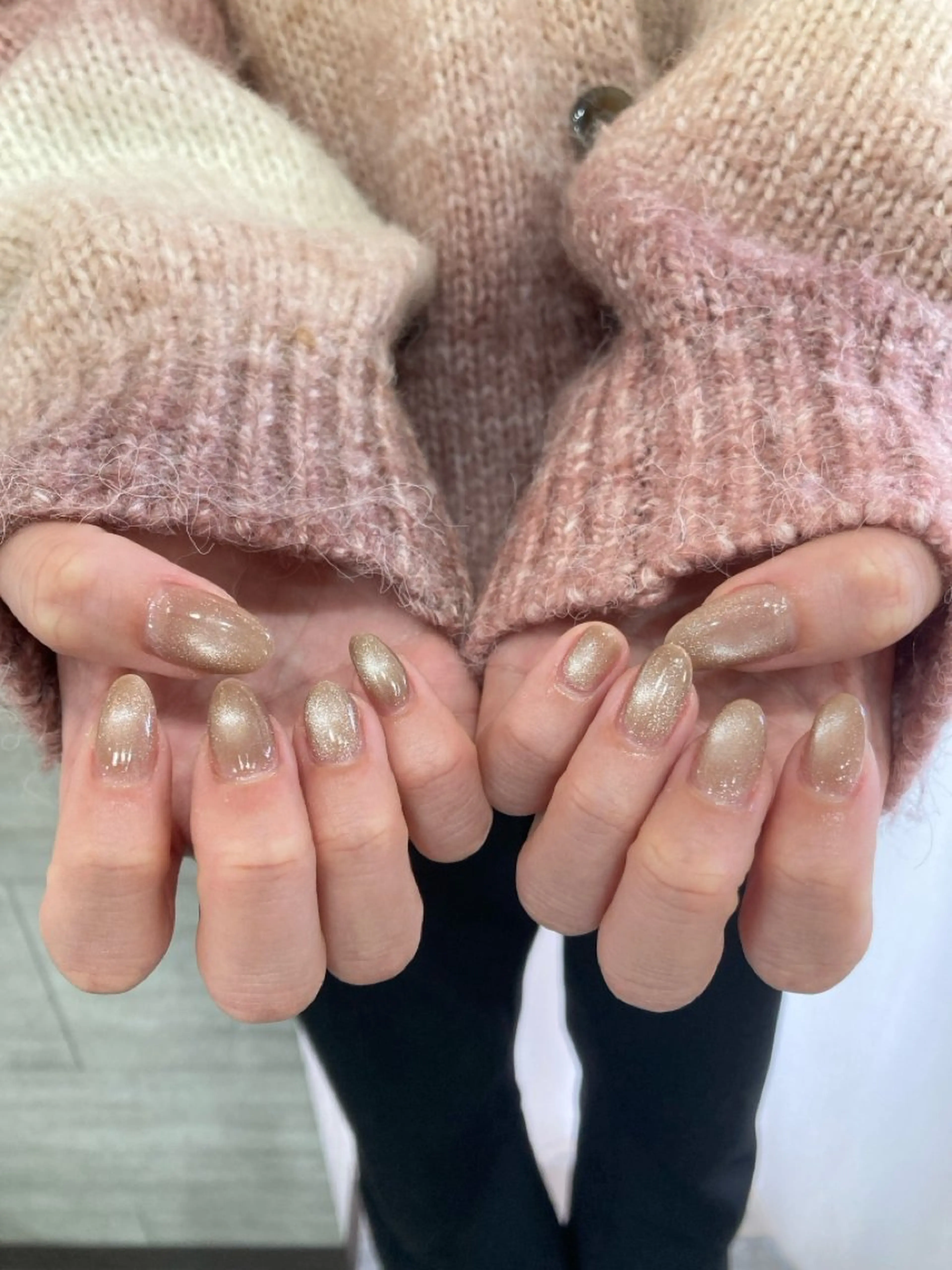 4/15空きあり⭕️【オフあり☆マグネット】⚠️パーツオフのある方・スカルプ・チップ長さ出し・ハードジェル対応不可の写真