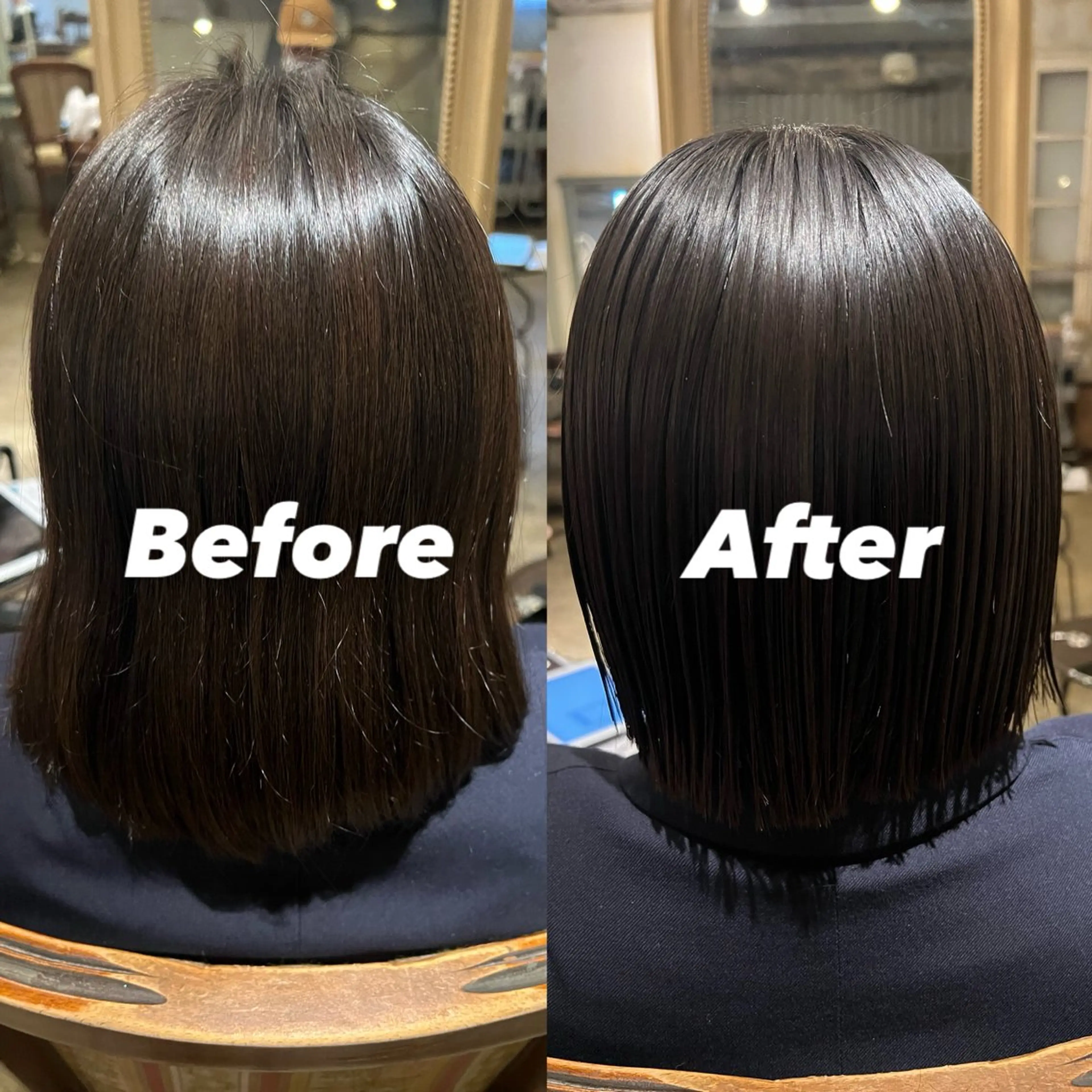 ミディアム 永山 萌文のヘアスタイル