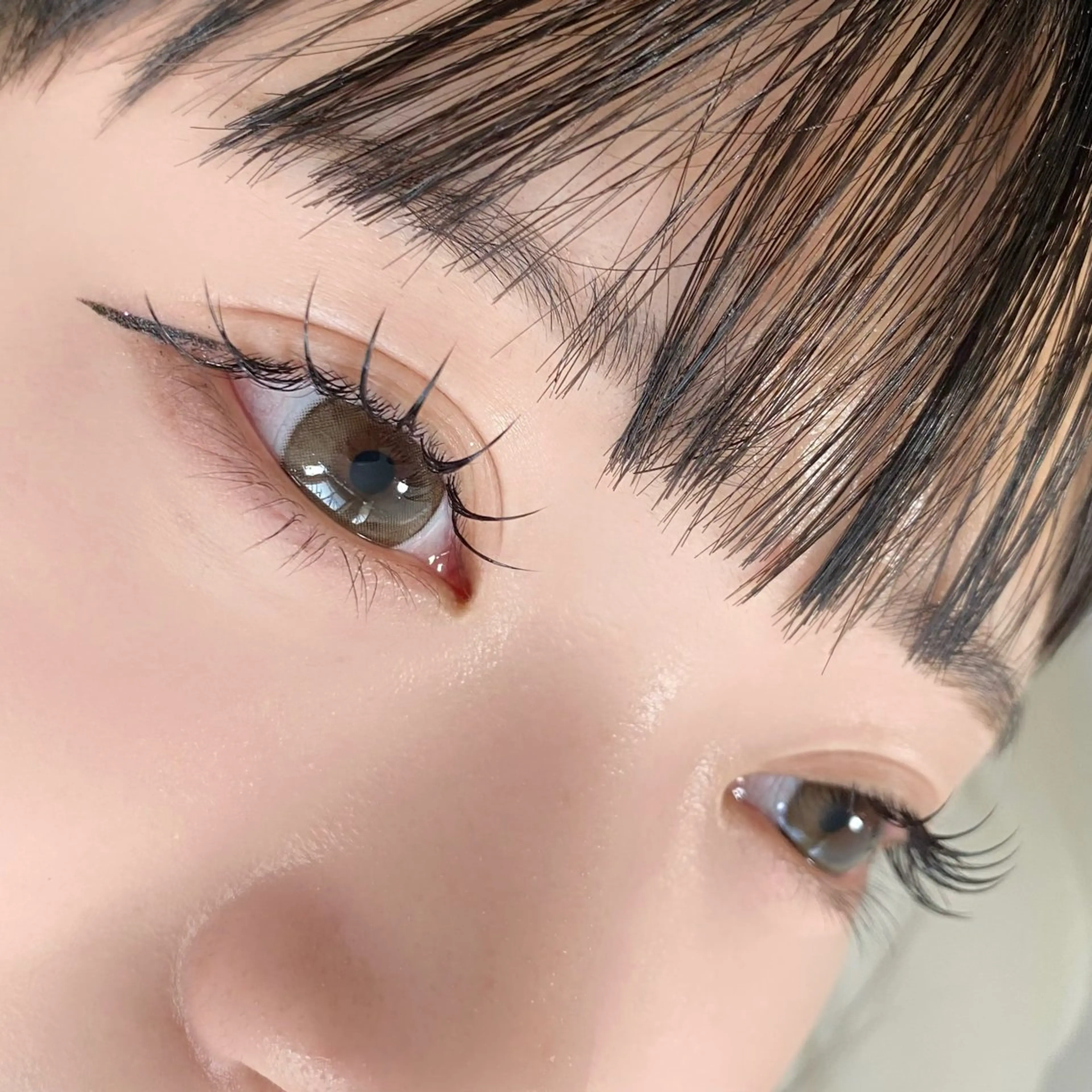 《まつ毛エクステ》フラットラッシュ80本の写真