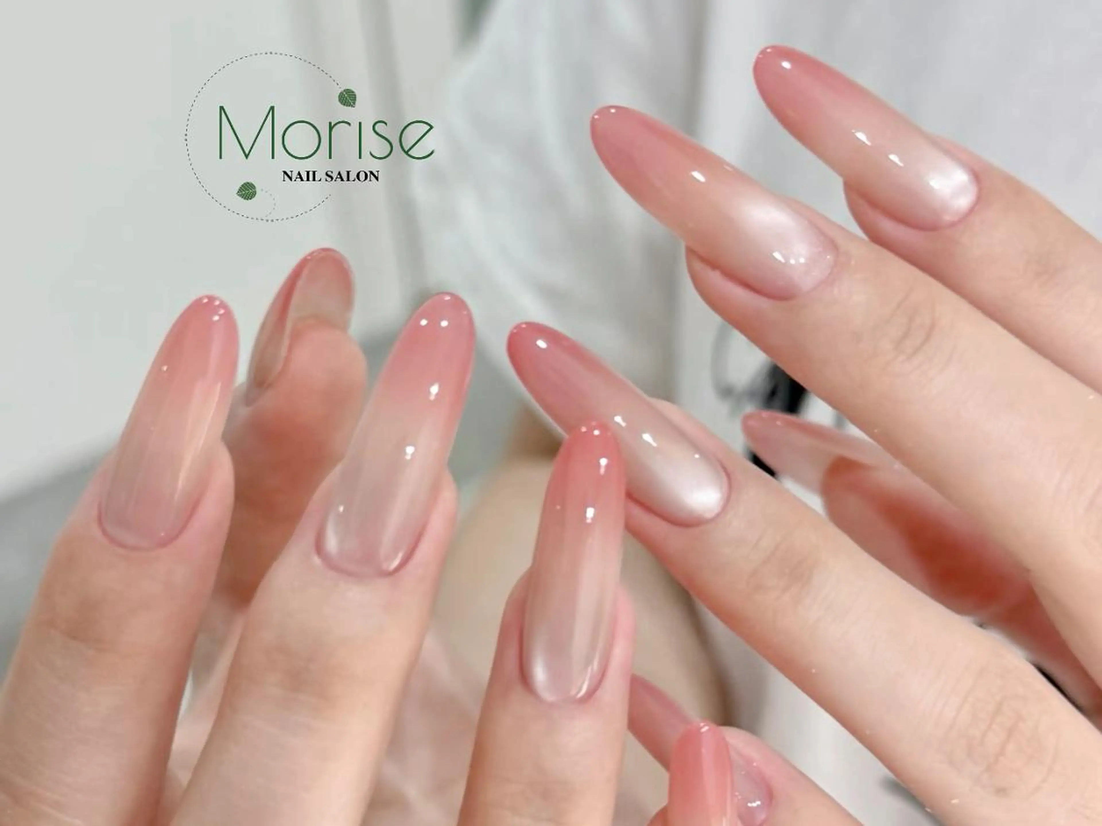 ネイル 長さ出し フレンチネイル ジェルネイル マグネットネイル ミラーネイル ハンドネイル ハンドケア MoriseNail 表参道 Ninaになのネイルデザイン