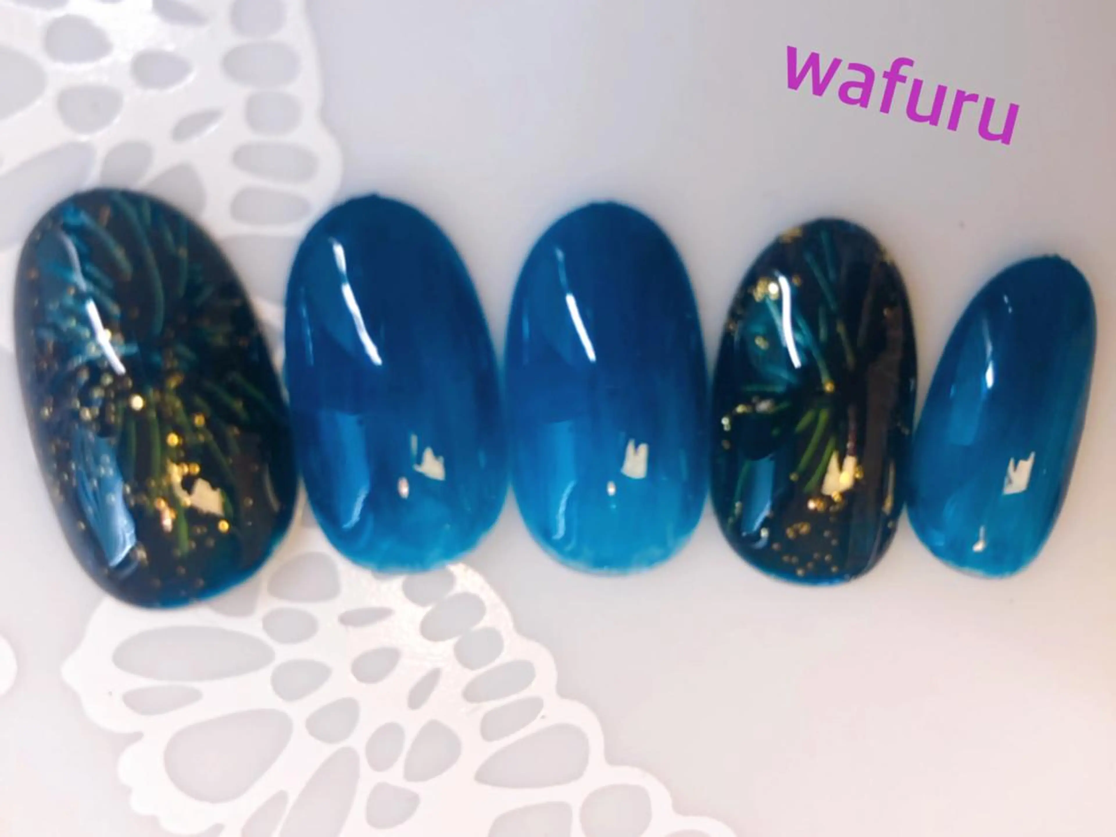 ネイル 和風流 wafuruのネイルデザイン