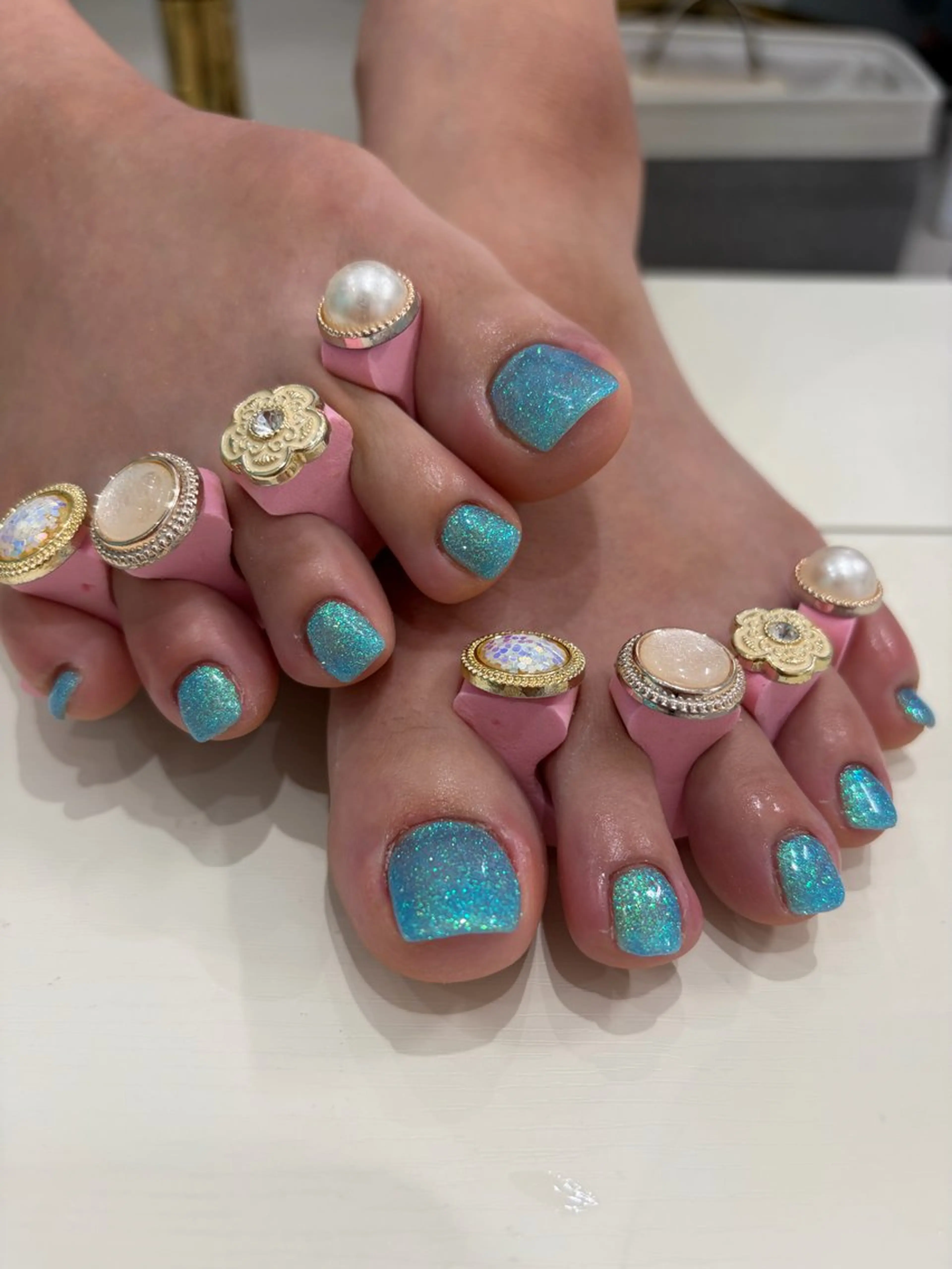 ネイル フットネイル Mermaid Nail saraのネイルデザイン