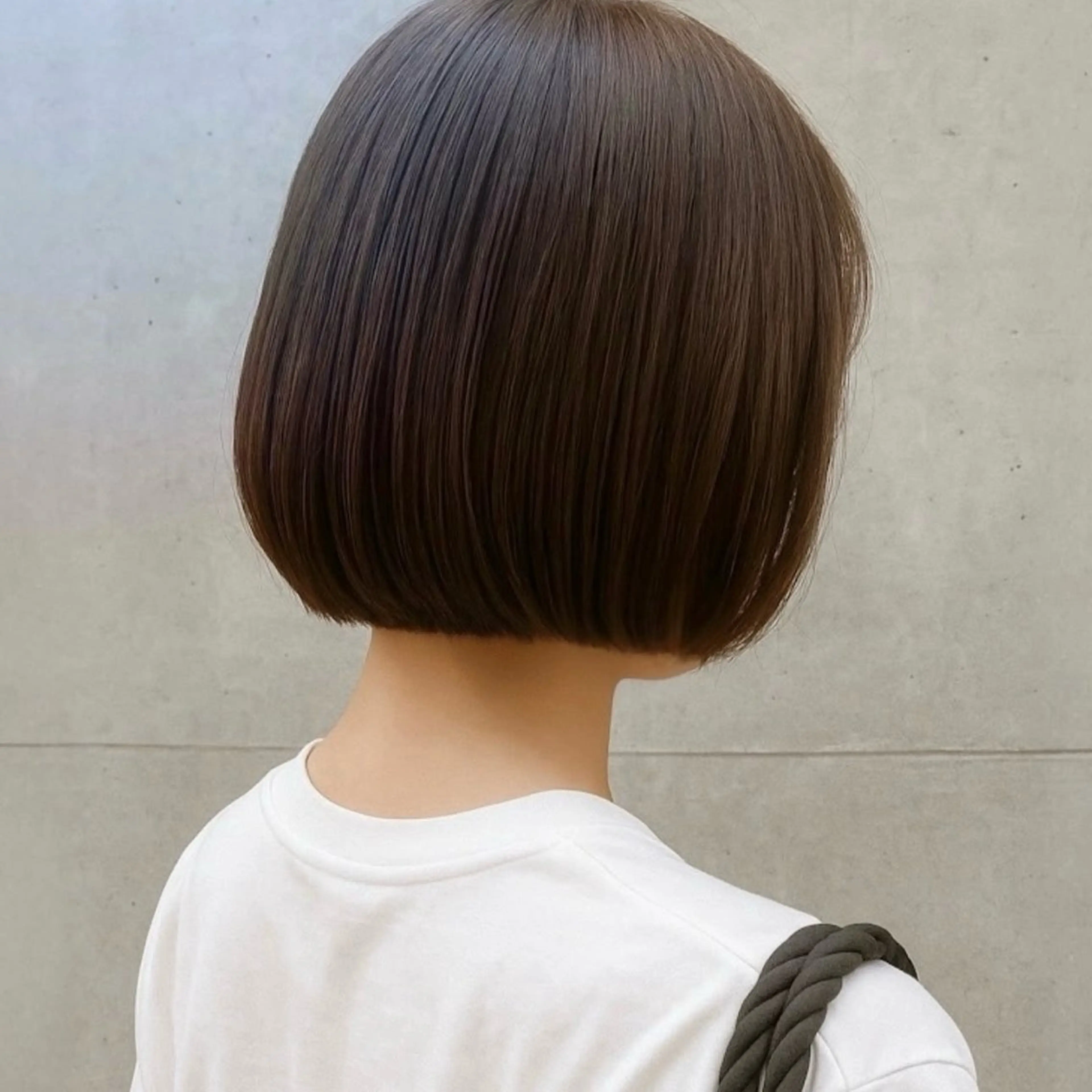 ショート カラー ボブ 顔周りカット レイヤーカット カット ヘアカラー トリートメント 清水優/ボブ /レイヤーボブのヘアスタイル