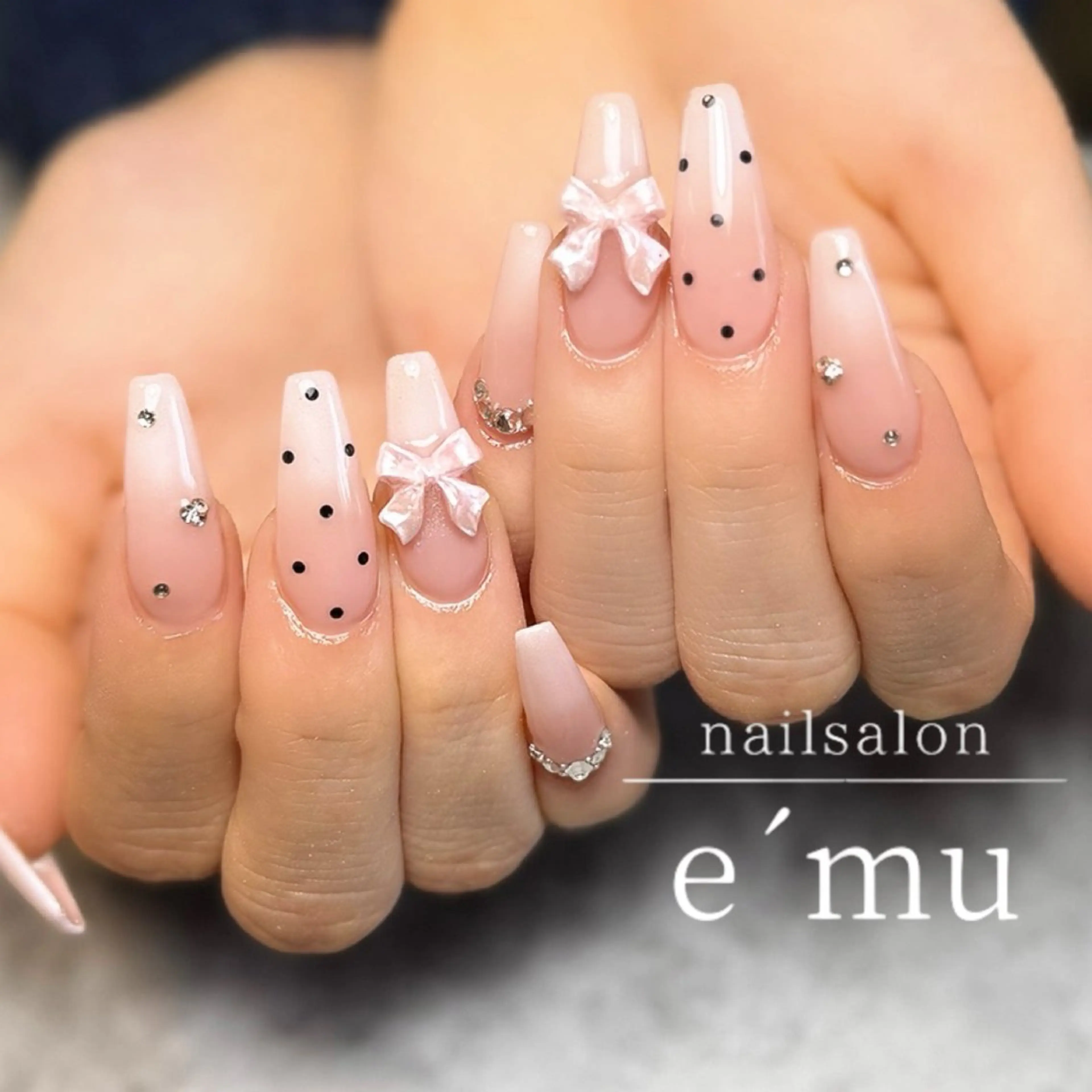 ネイル ハンドネイル nailsalon e´muのネイルデザイン