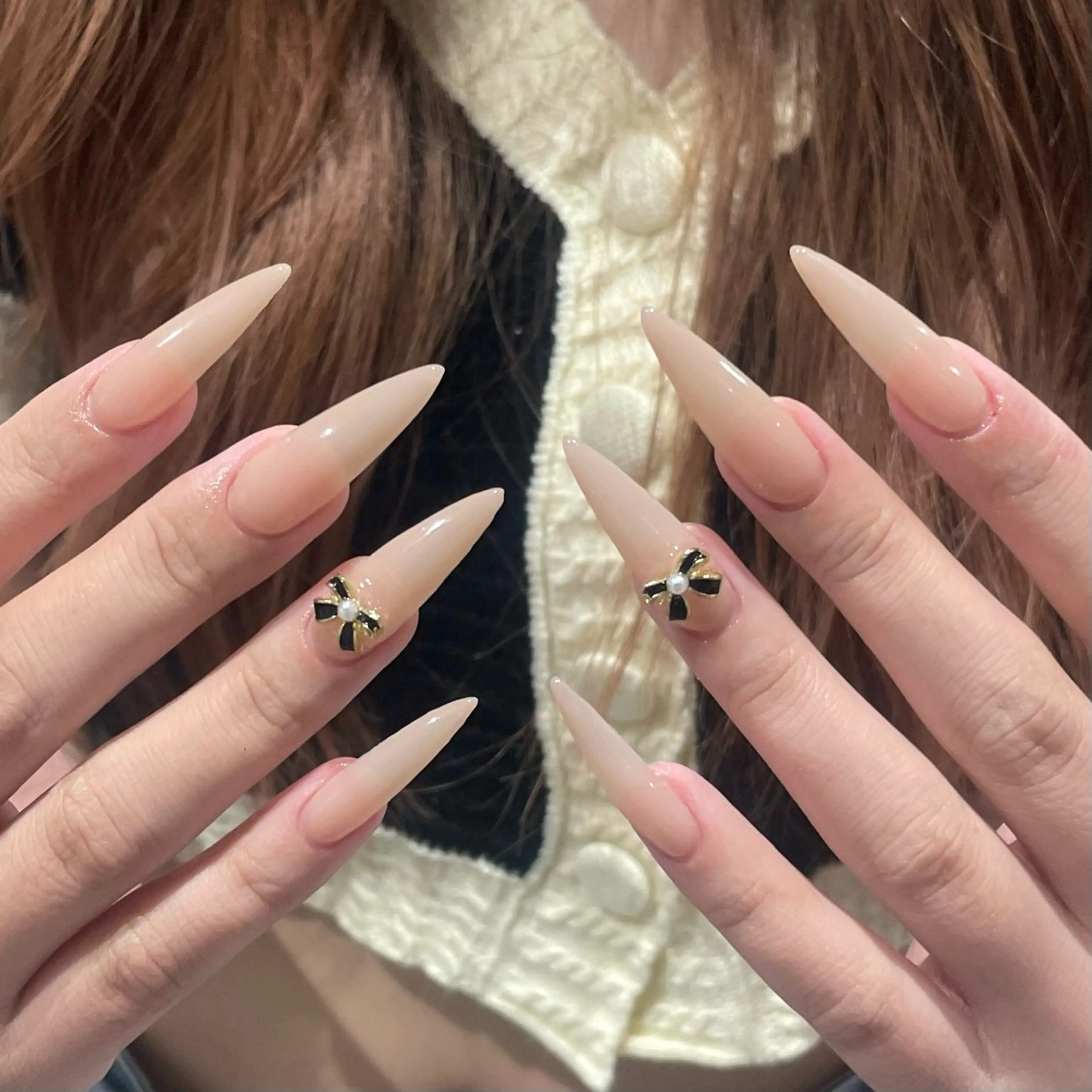 ネイル ハンドネイル IROHA NAIL Kurumi🪽🫧のネイルデザイン