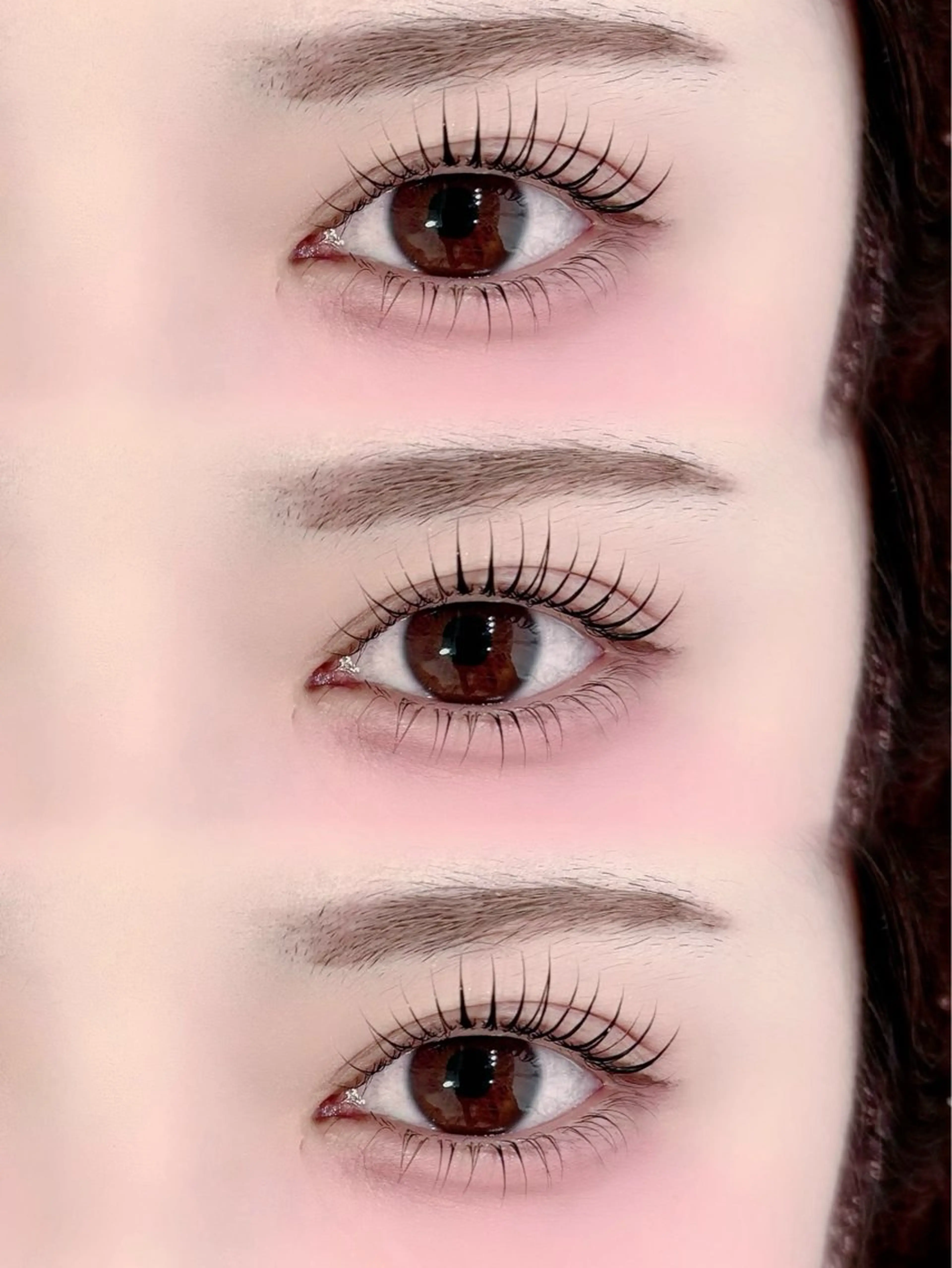 マツエク・マツパ Lucia 久留米店のマツエク・マツパデザイン