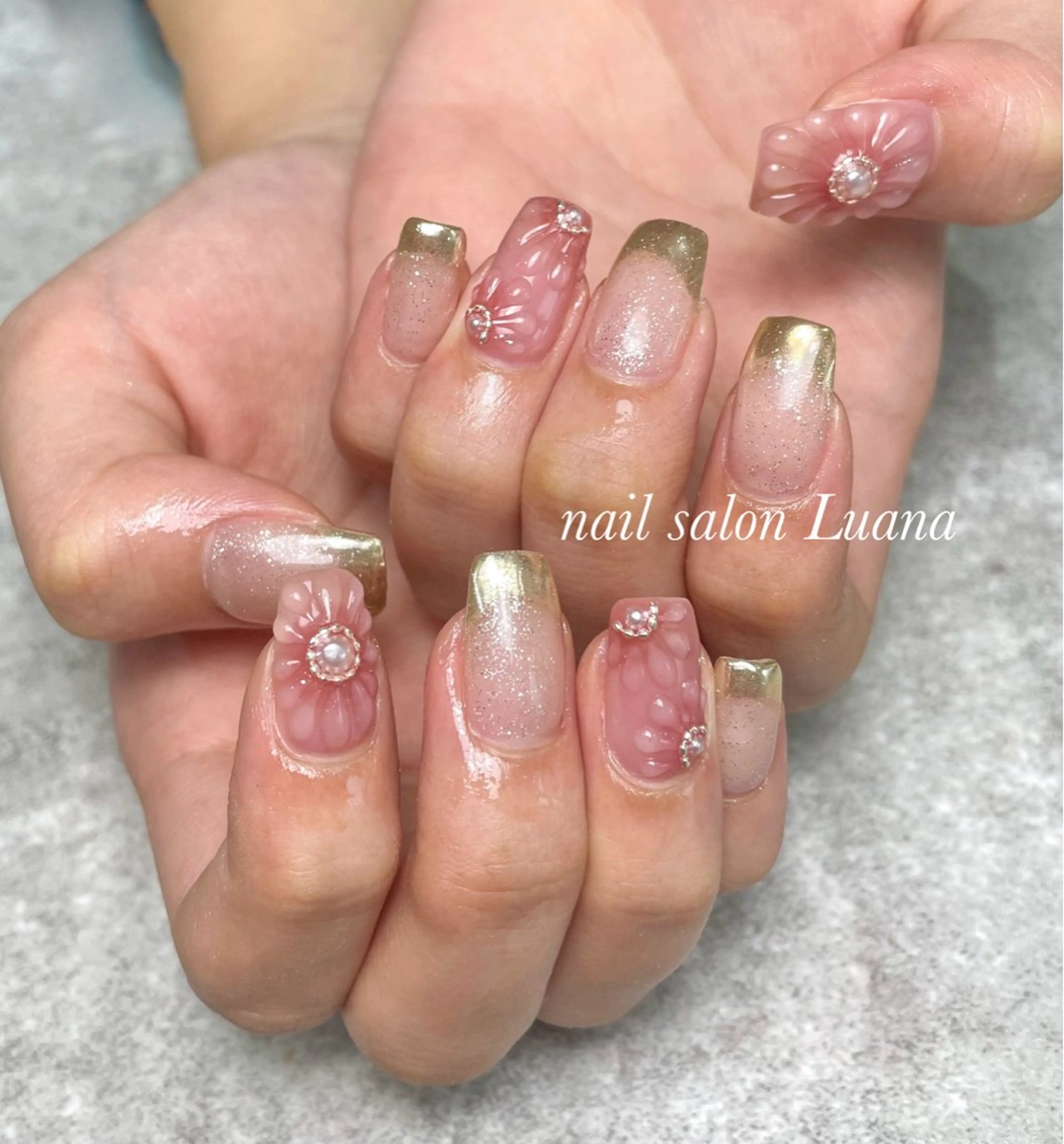 ネイル ハンドネイル nail salon Luanaのネイルデザイン