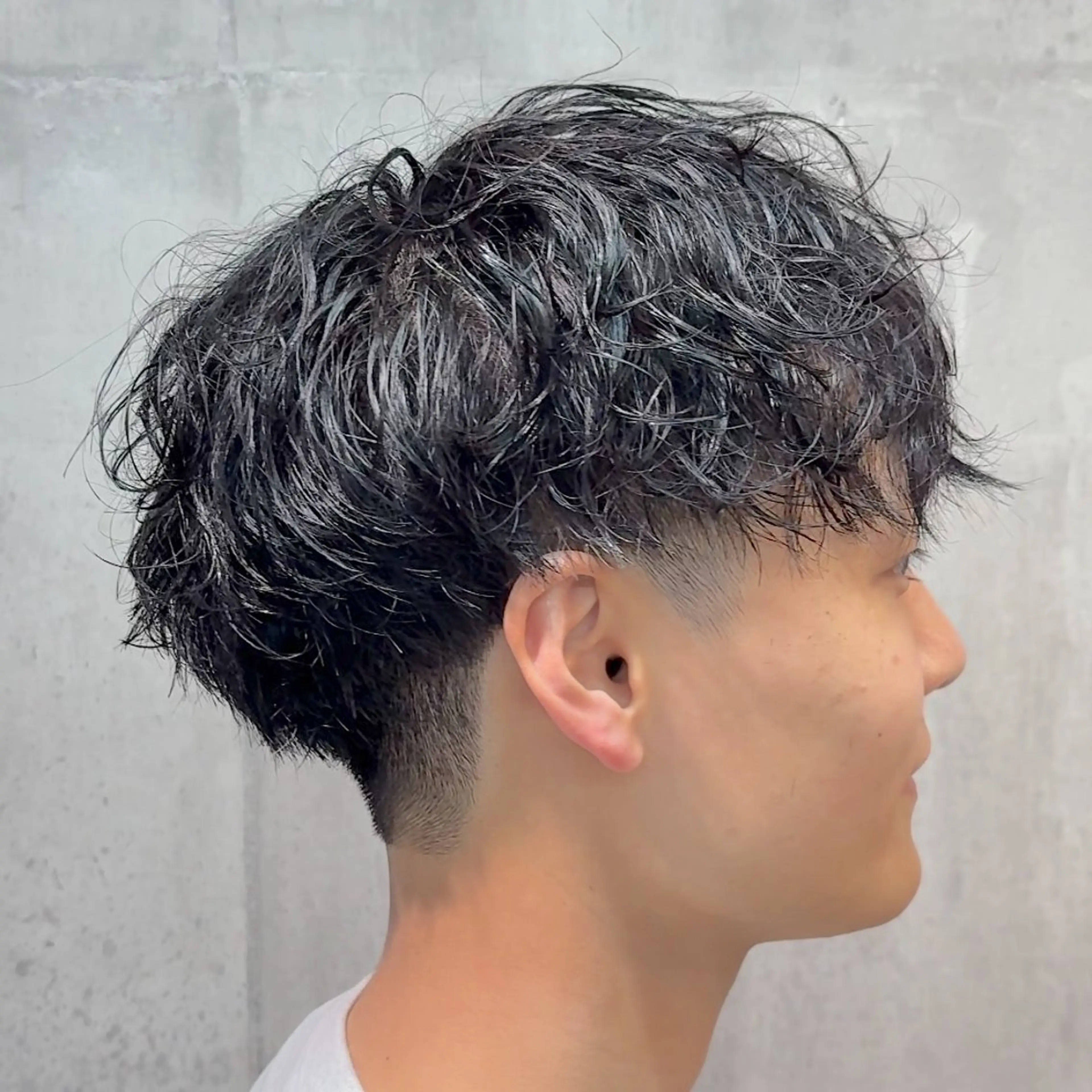ショート パーマ ヘアアレンジ メンズ MENIN メンズ サロン　望月　涼太のヘアスタイル