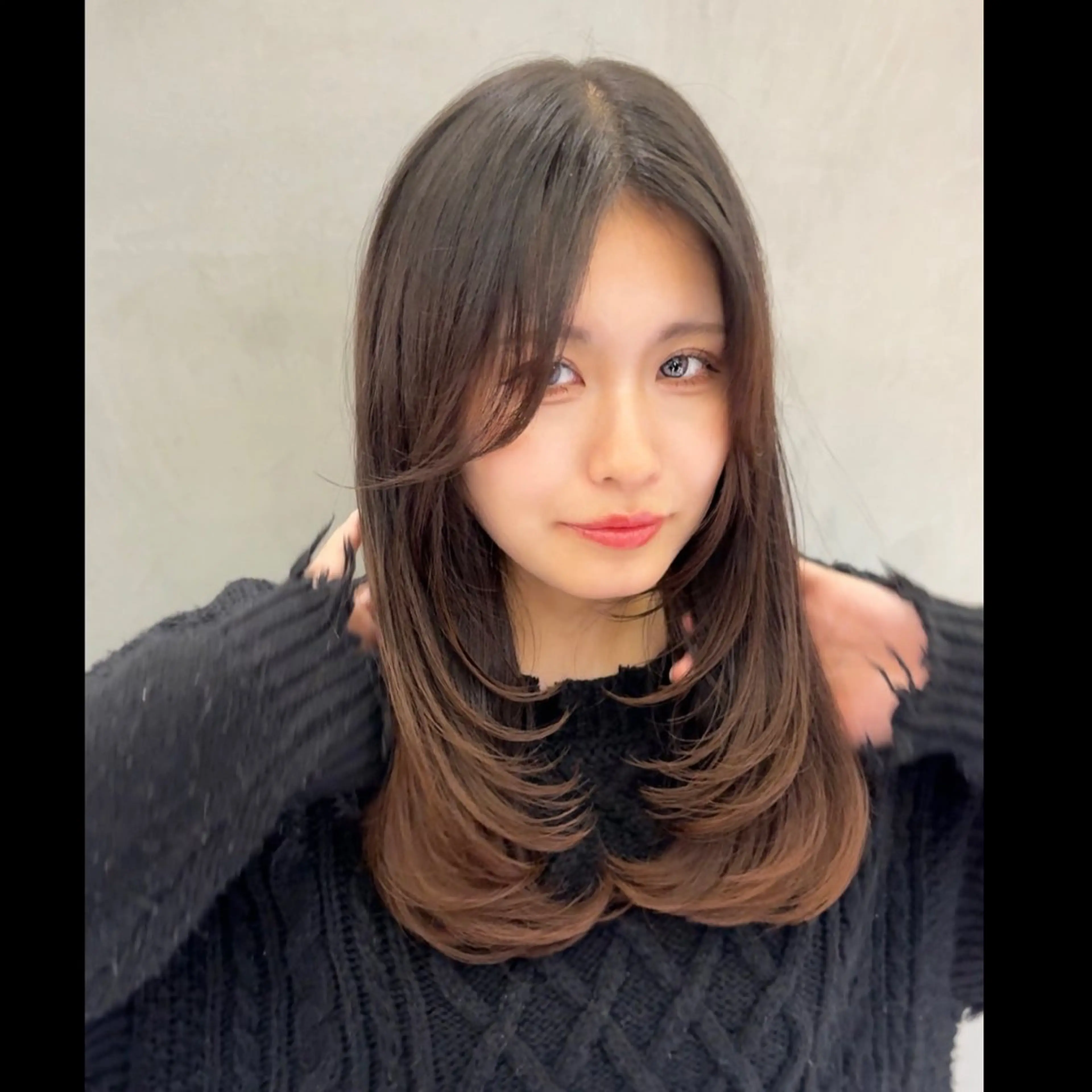 セミロング 🦋美髪矯正、髪質 改善のプロ🦋アオイのヘアスタイル