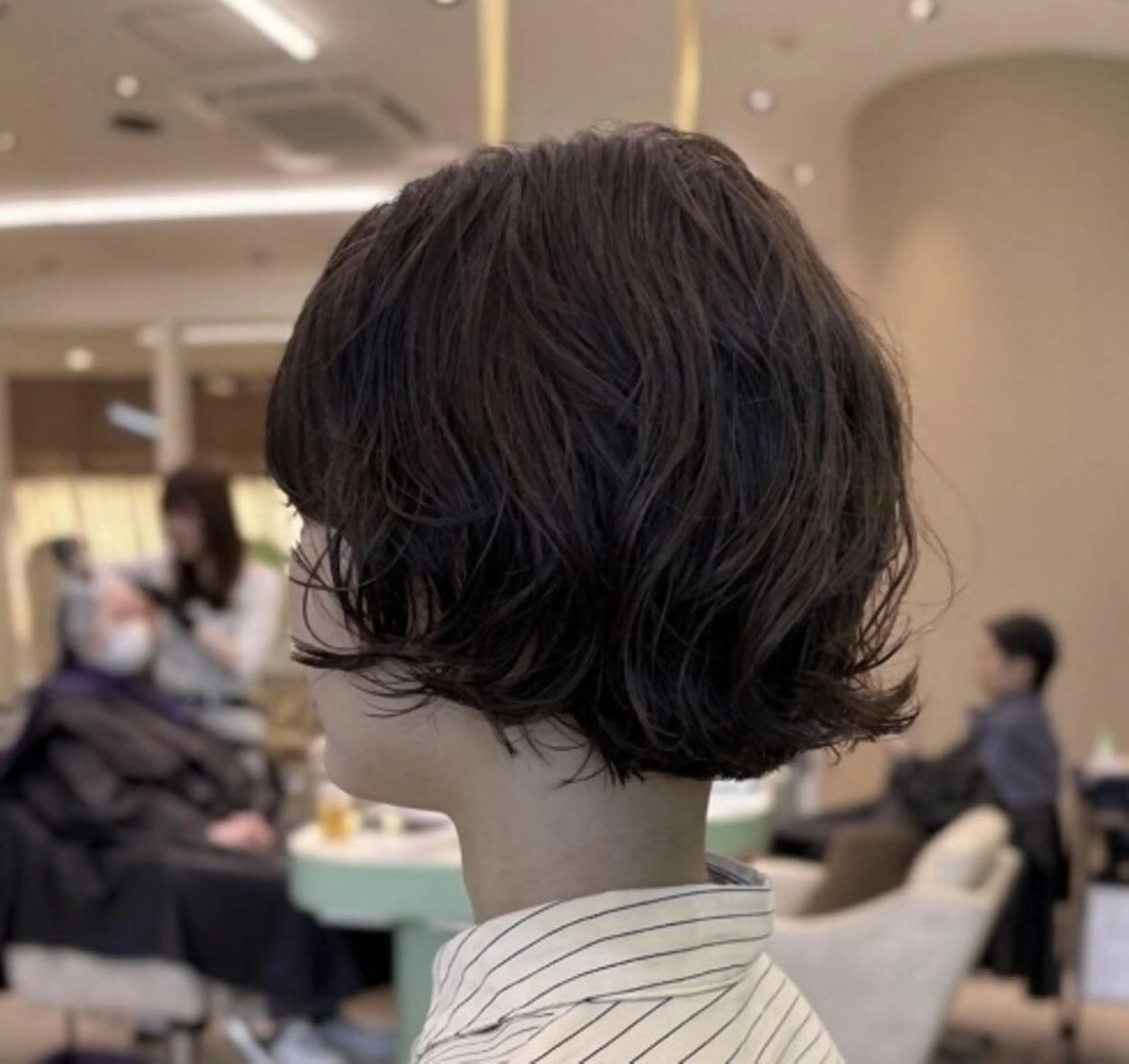 ショート パーマ ボブ 西宮北口/みなみのヘアスタイル