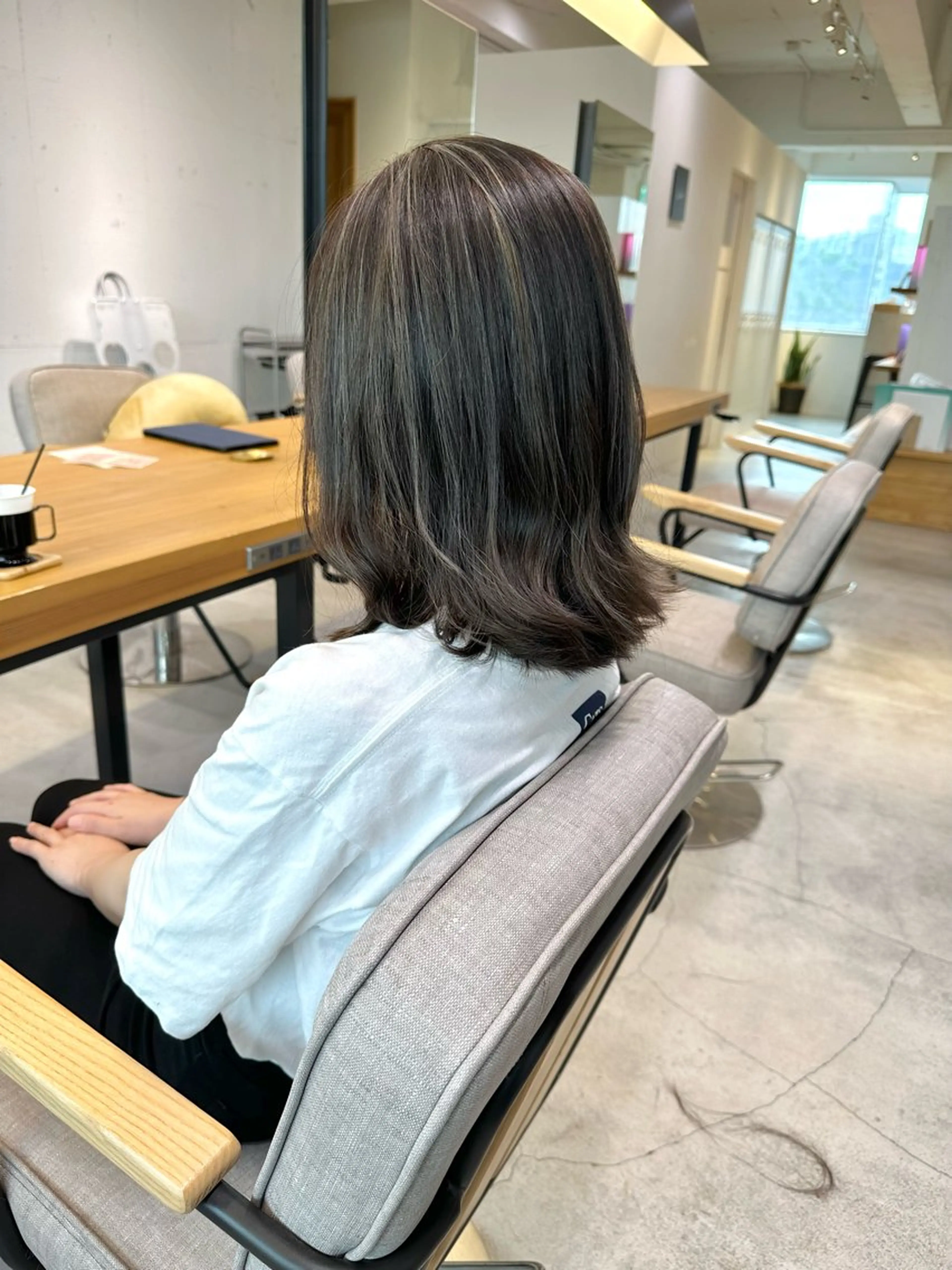 【外国人風3Dハイライト🔆】カット+ハイライトカラー+プチトリートメントの写真